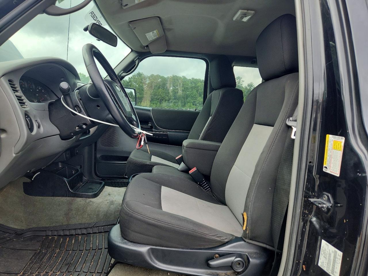 2011 Ford Ranger Super Cab Black vin: 1FTKR1ED9BPA63317