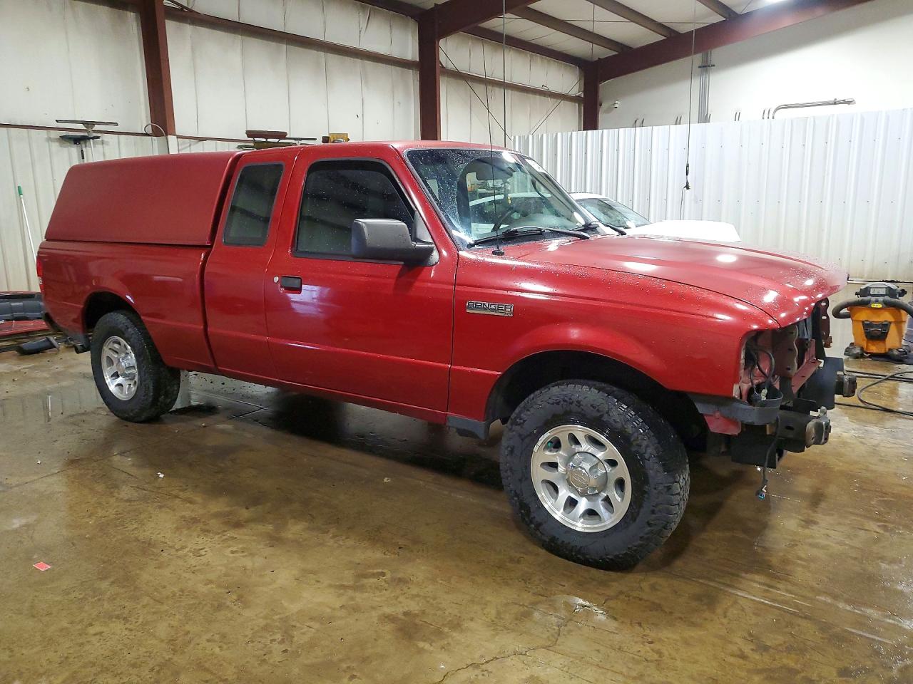 2011 Ford Ranger Super Cab Red vin: 1FTKR1ED9BPB19191
