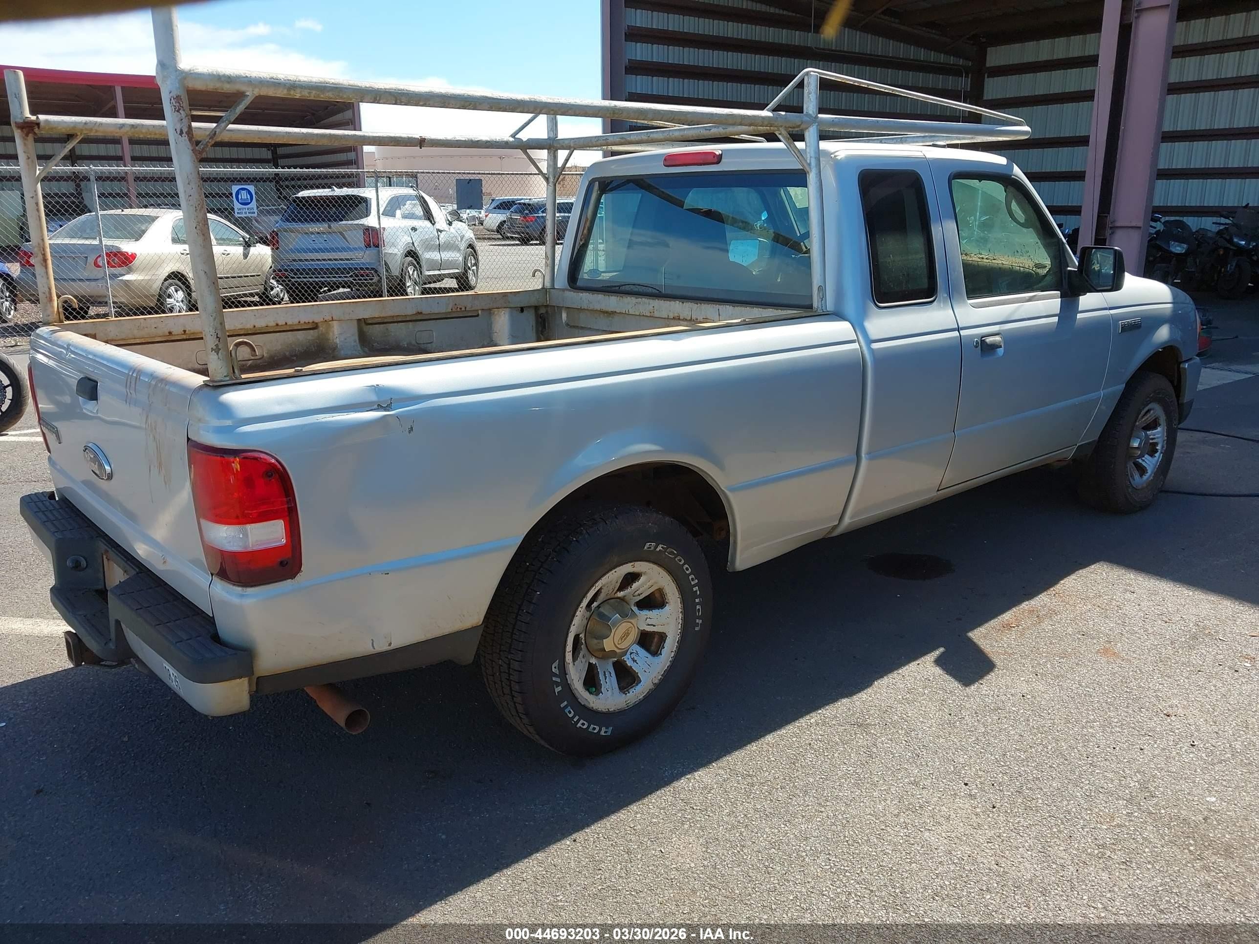 2010 Ford Ranger Xl/xlt Gray vin: 1FTKR1EDXAPA67908