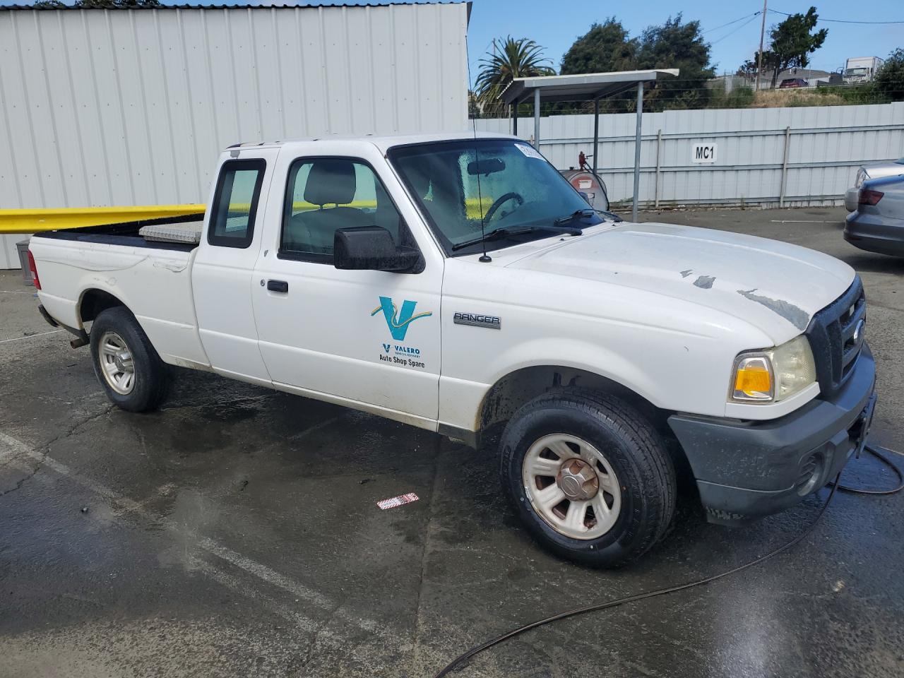 2011 Ford Ranger Super Cab White vin: 1FTKR1EDXBPA62239 Damage: Right Front Door, Multiple Scratches Heavy, 2