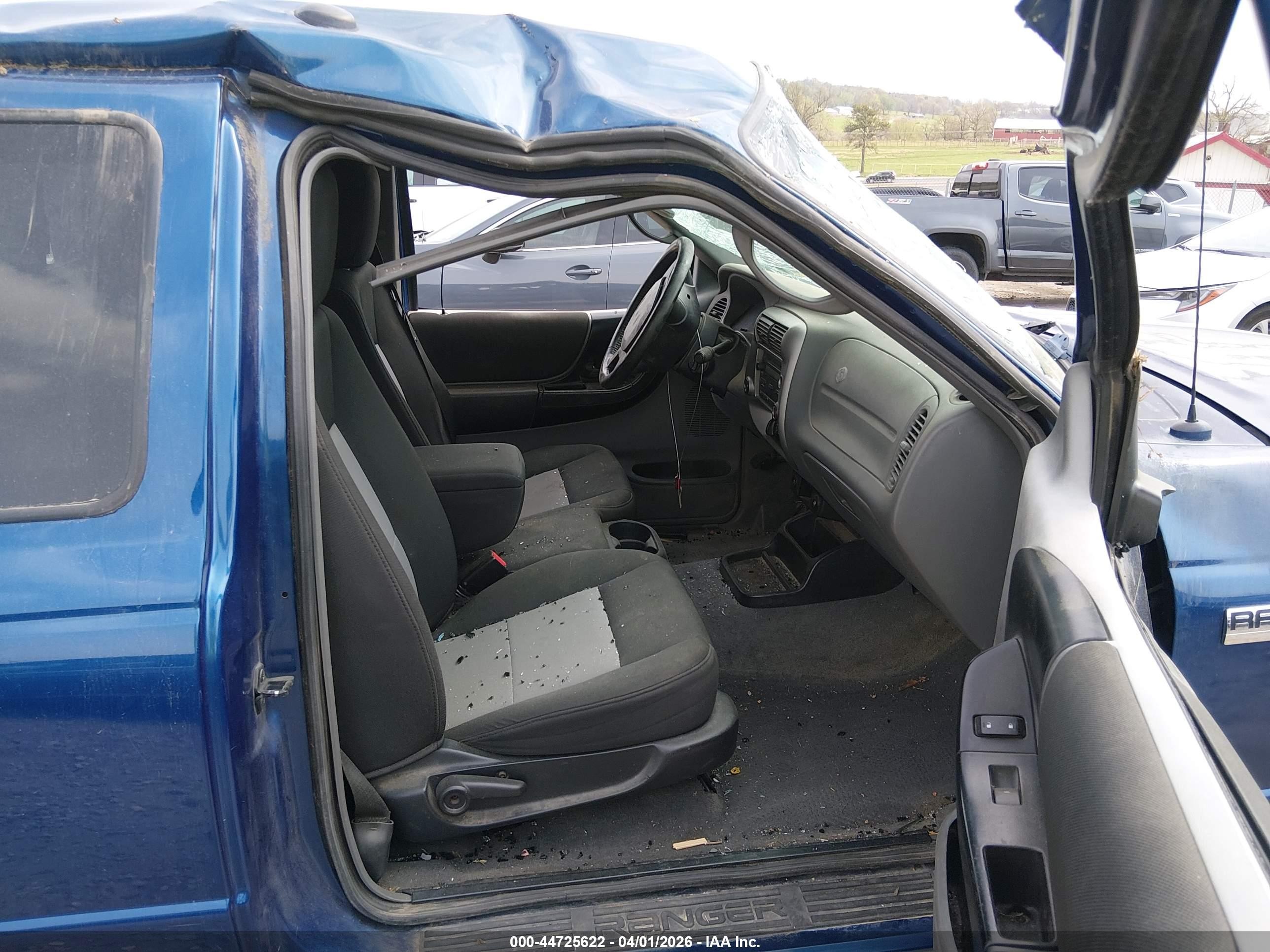 2011 Ford Ranger Xlt Blue vin: 1FTKR1EE3BPA74211