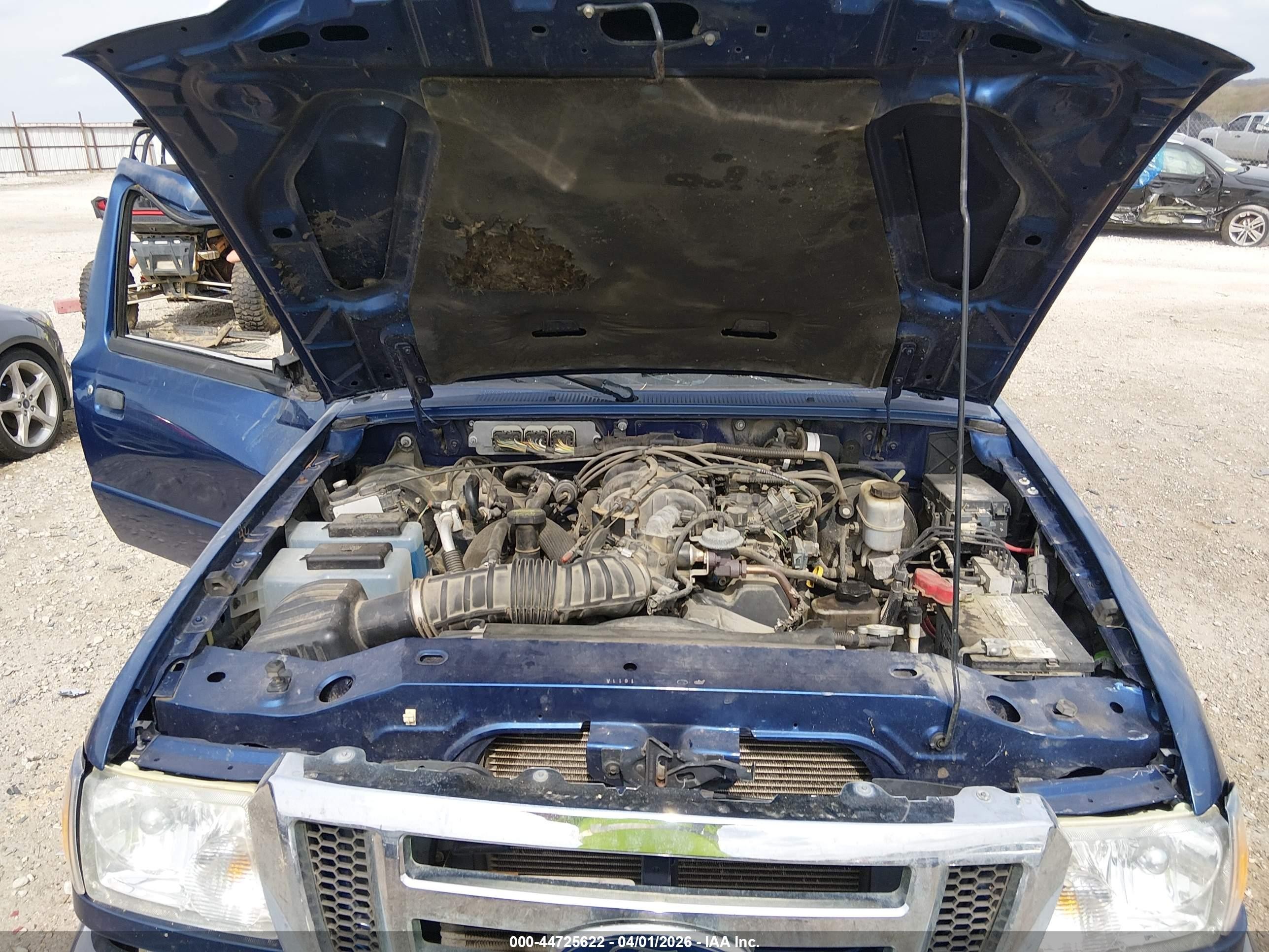 2011 Ford Ranger Xlt Blue vin: 1FTKR1EE3BPA74211