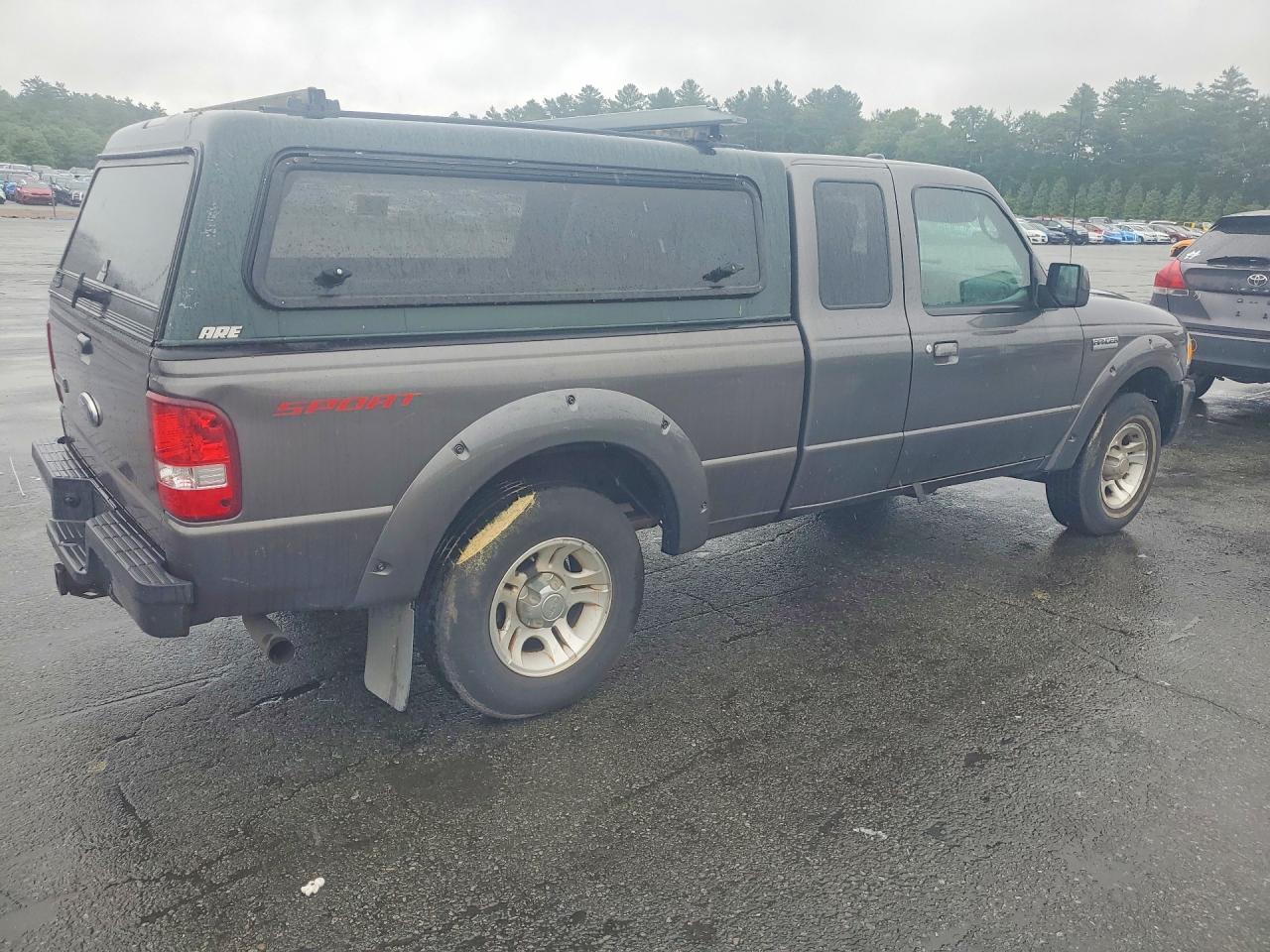 2011 Ford Ranger Super Cab Gray vin: 1FTKR1EE3BPB10530