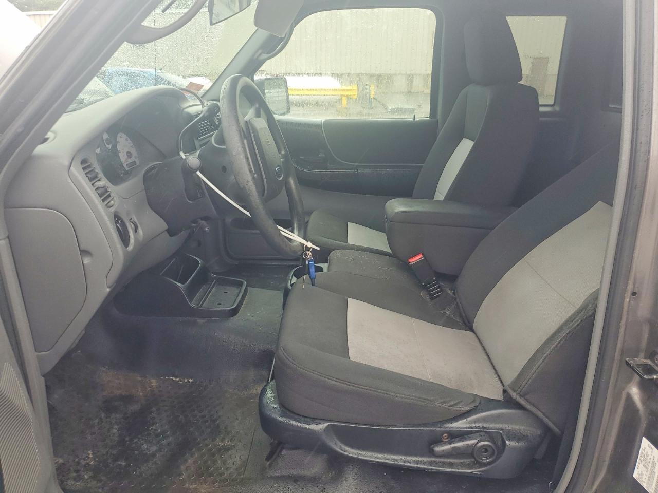 2011 Ford Ranger Super Cab Gray vin: 1FTKR1EE3BPB10530
