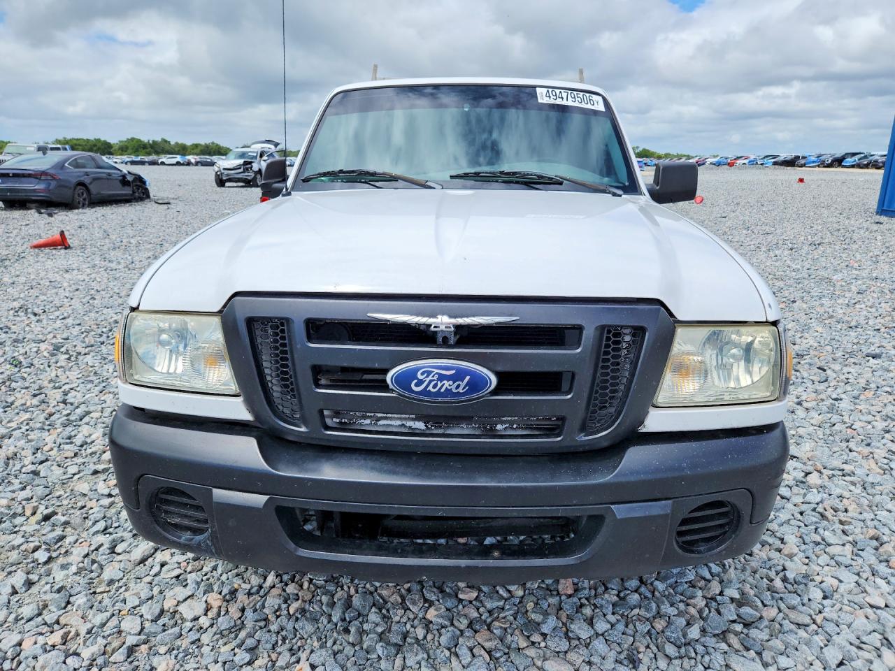2011 Ford Ranger Super Cab White vin: 1FTKR1EE4BPA10744