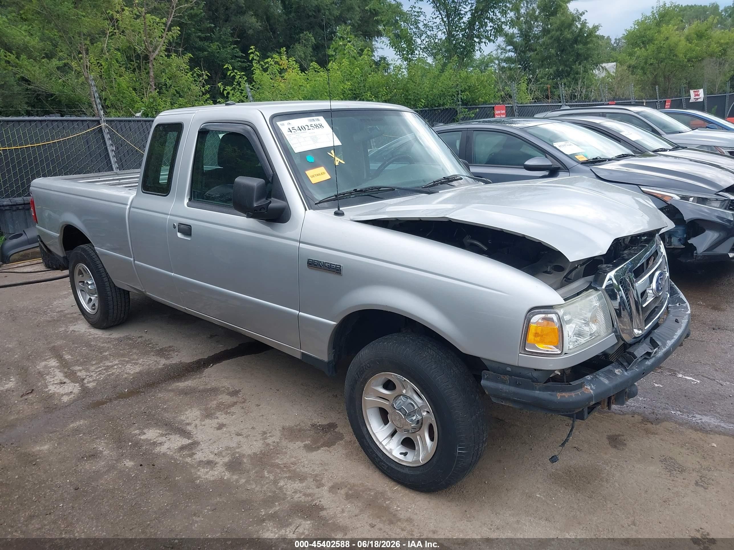 2010 Ford Ranger Sport/xl/xlt Silver vin: 1FTKR1EE5APA19127
