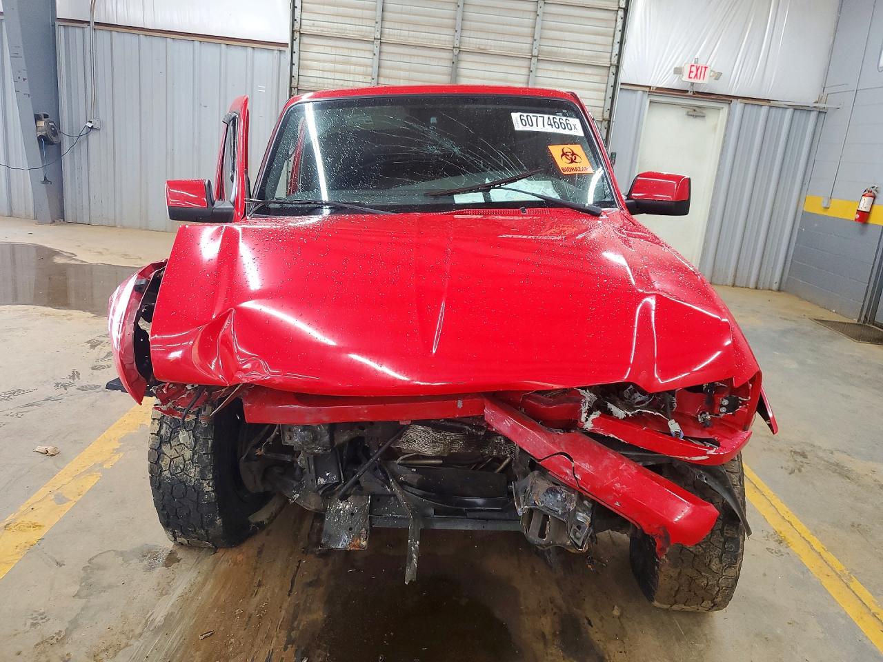 2010 Ford Ranger Super Cab Red vin: 1FTKR1EE5APA75875
