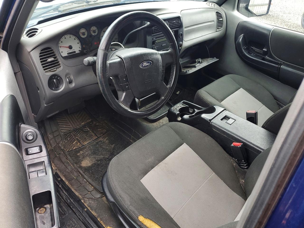 2011 Ford Ranger Super Cab Синий vin: 1FTKR1EE5BPB10514
