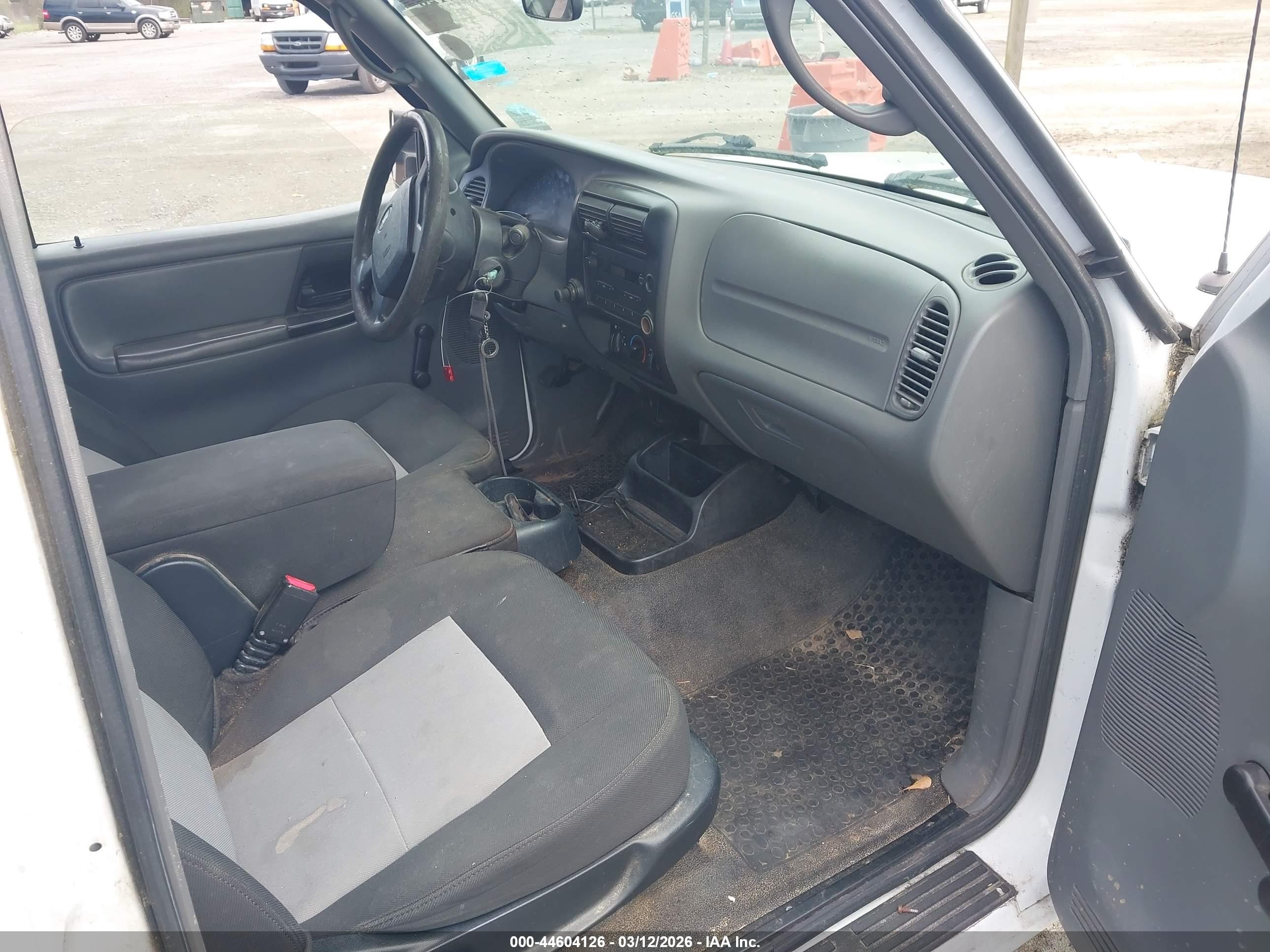 2010 Ford Ranger Sport/xl/xlt White vin: 1FTKR1EE6APA61886