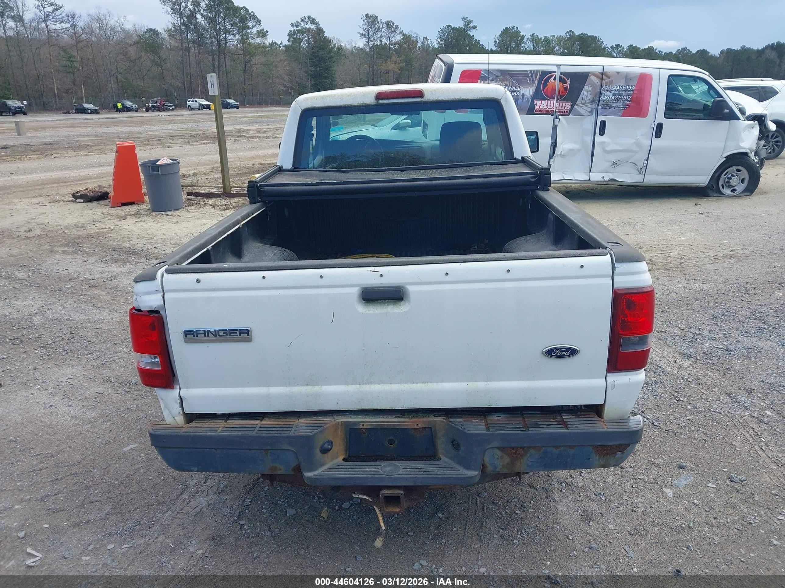 2010 Ford Ranger Sport/xl/xlt White vin: 1FTKR1EE6APA61886