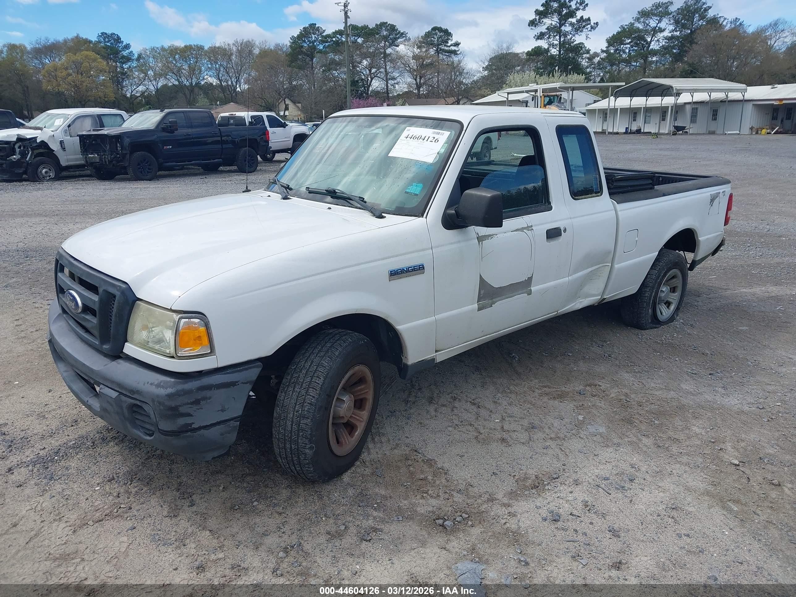 2010 Ford Ranger Sport/xl/xlt White vin: 1FTKR1EE6APA61886