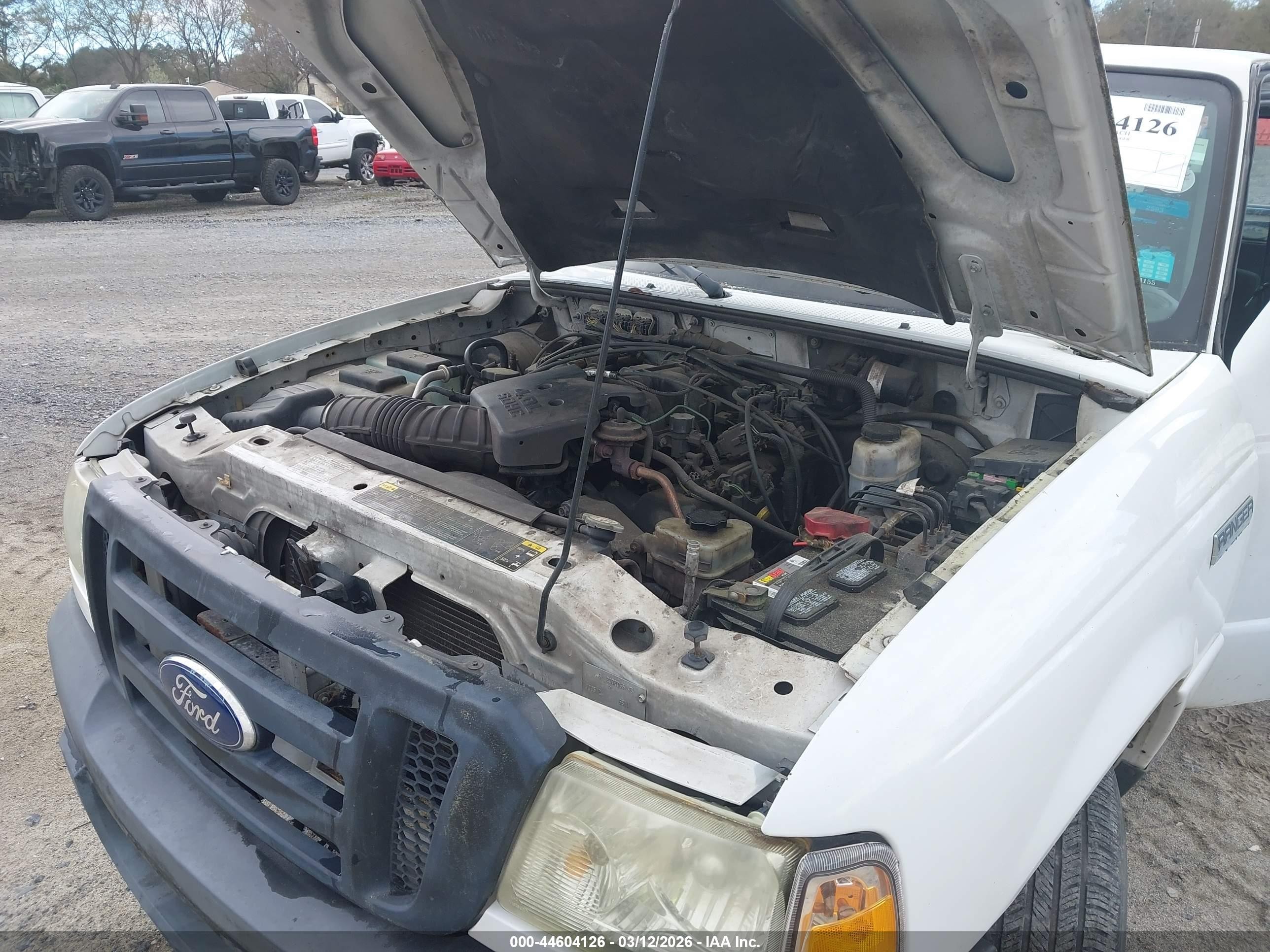 2010 Ford Ranger Sport/xl/xlt White vin: 1FTKR1EE6APA61886