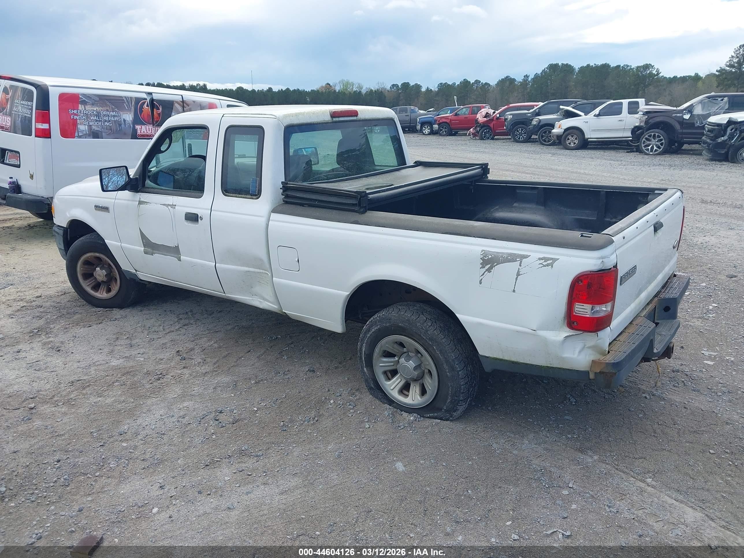 2010 Ford Ranger Sport/xl/xlt White vin: 1FTKR1EE6APA61886