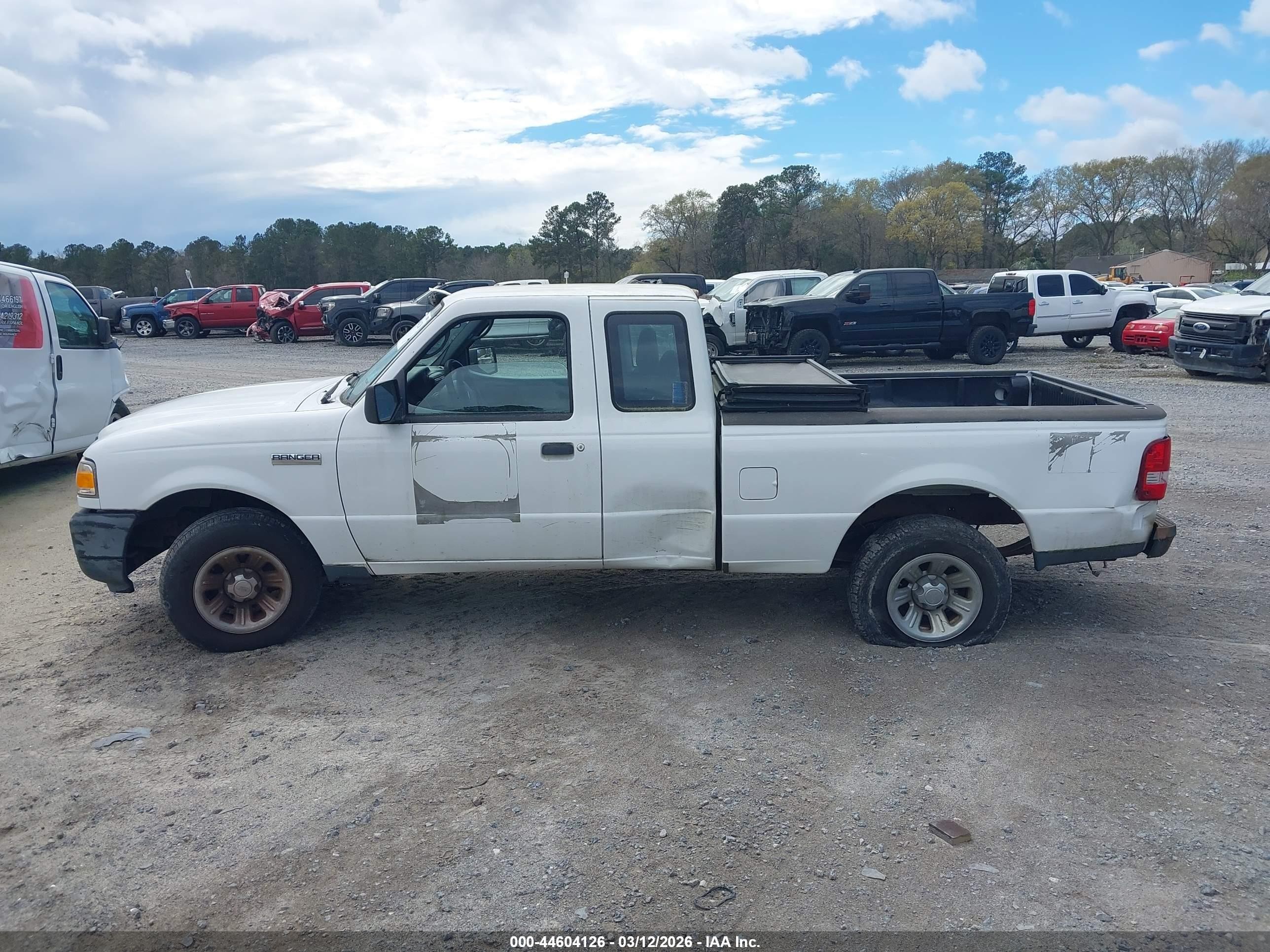 2010 Ford Ranger Sport/xl/xlt White vin: 1FTKR1EE6APA61886