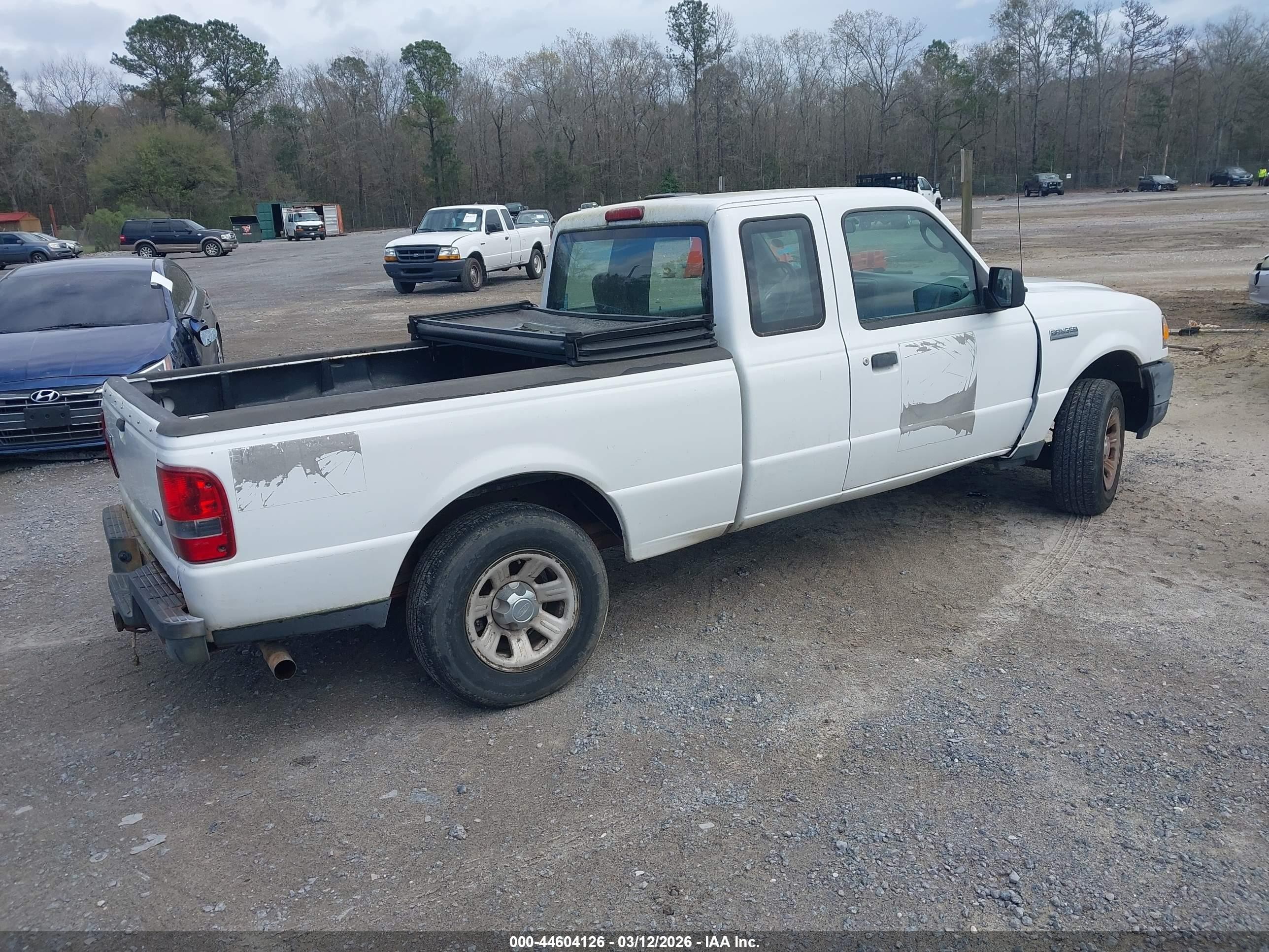 2010 Ford Ranger Sport/xl/xlt White vin: 1FTKR1EE6APA61886