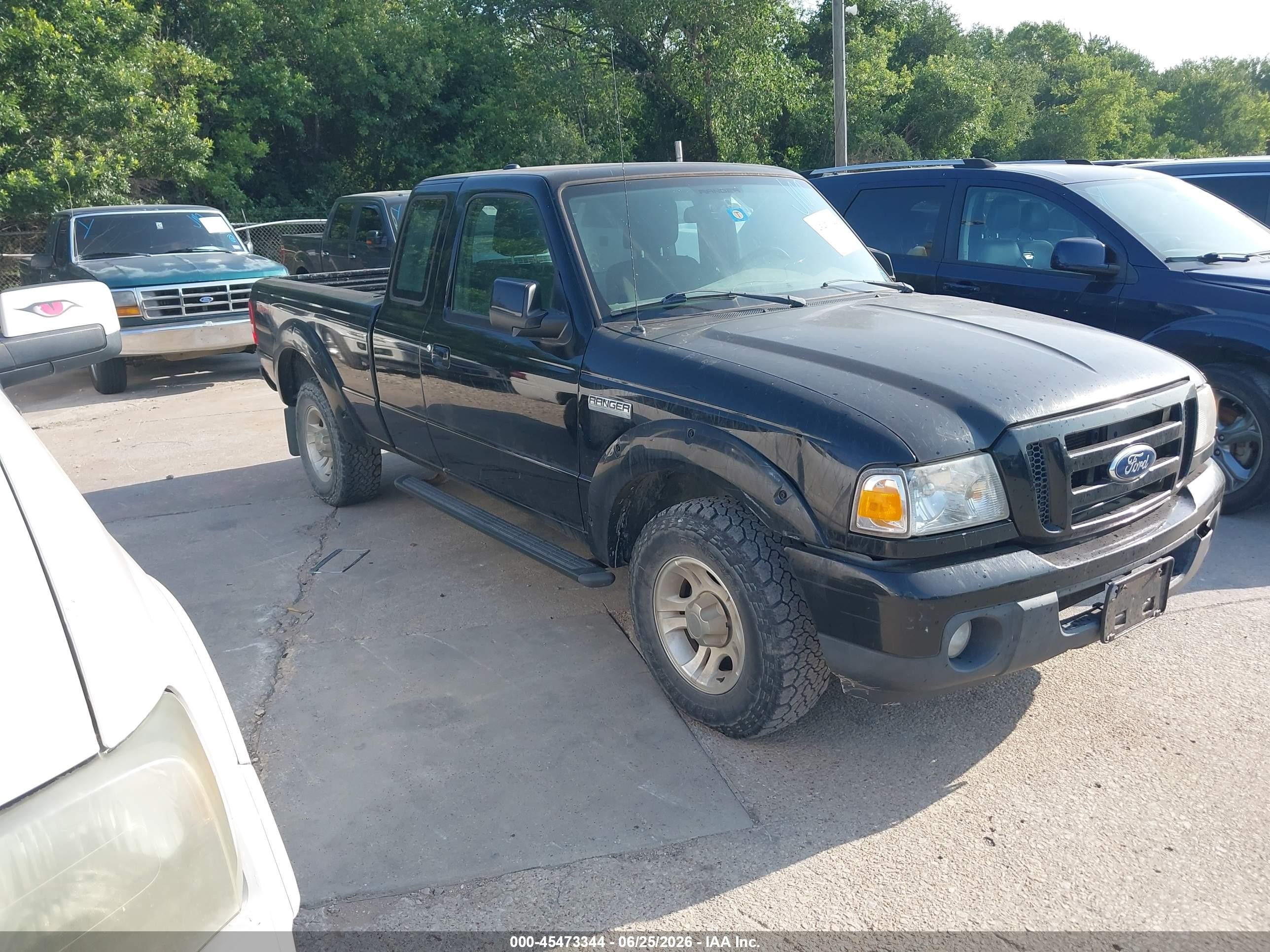 2011 Ford Ranger Sport Black vin: 1FTKR1EE7BPA79279