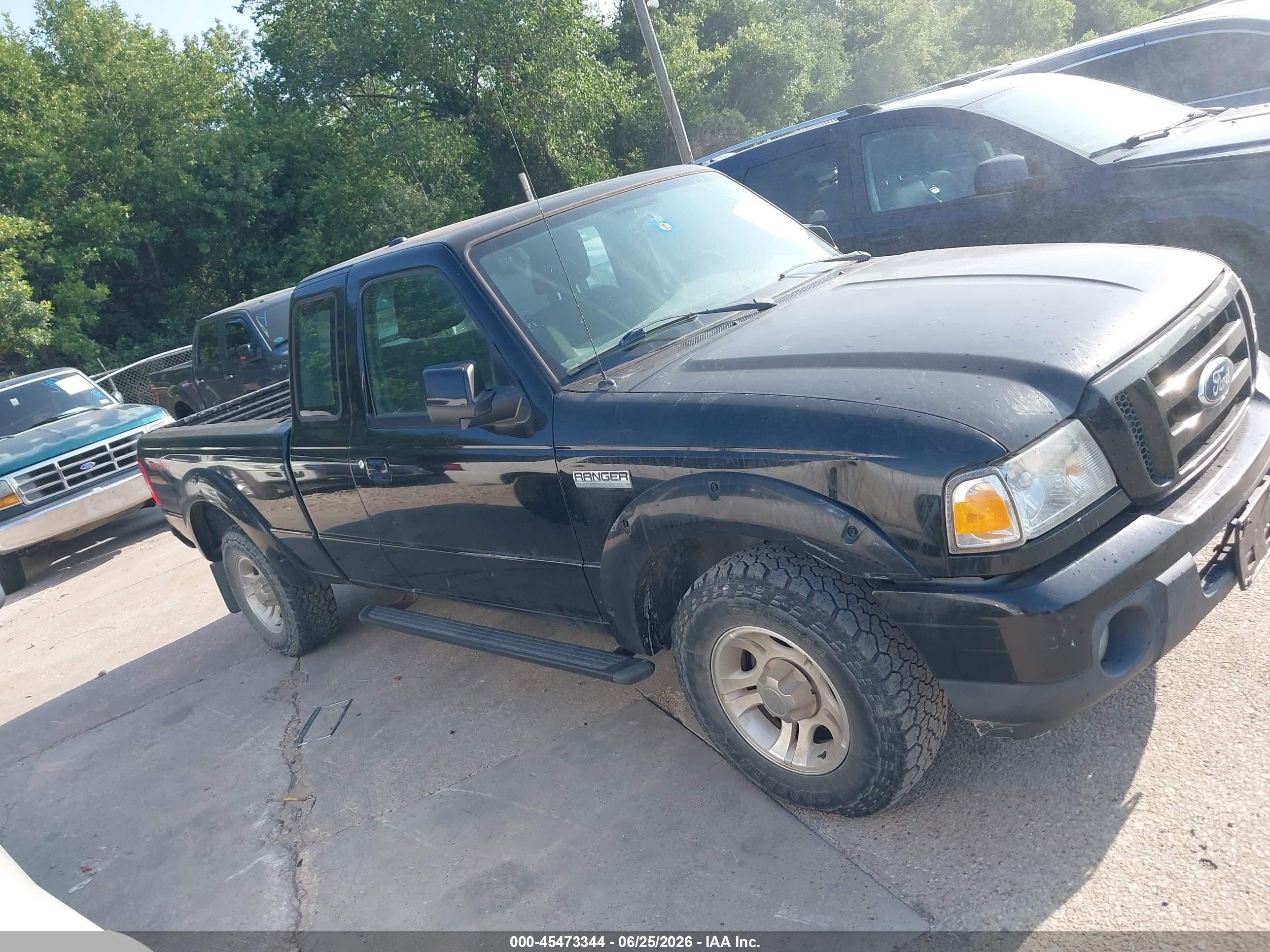 2011 Ford Ranger Sport Черный vin: 1FTKR1EE7BPA79279