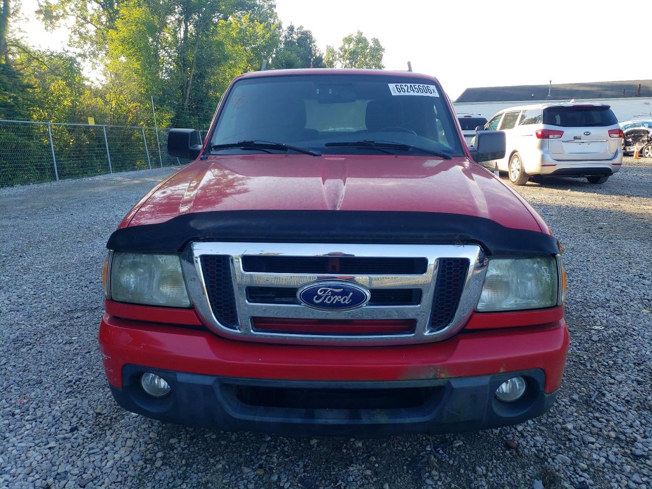 2010 Ford Ranger Super Cab Red vin: 1FTKR1EEXAPA52382