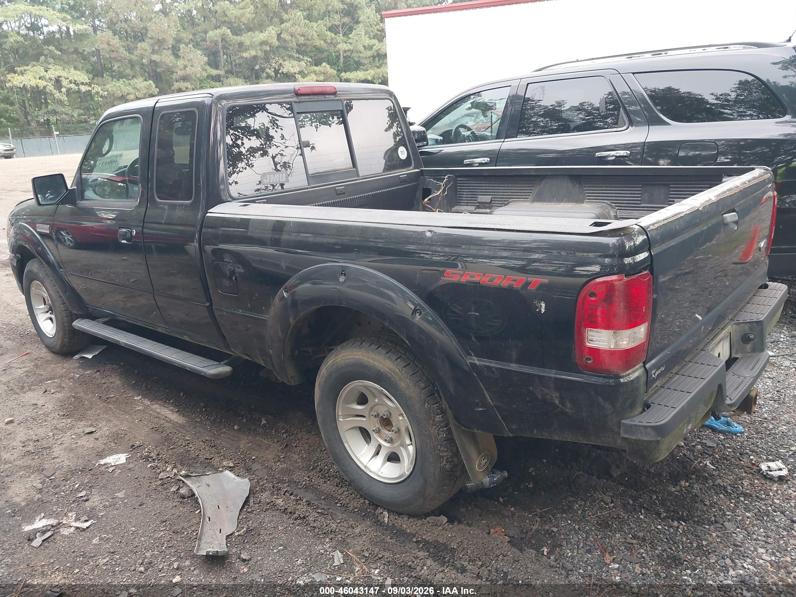 2010 Ford Ranger Sport/xl/xlt Black vin: 1FTKR1EEXAPA70199
