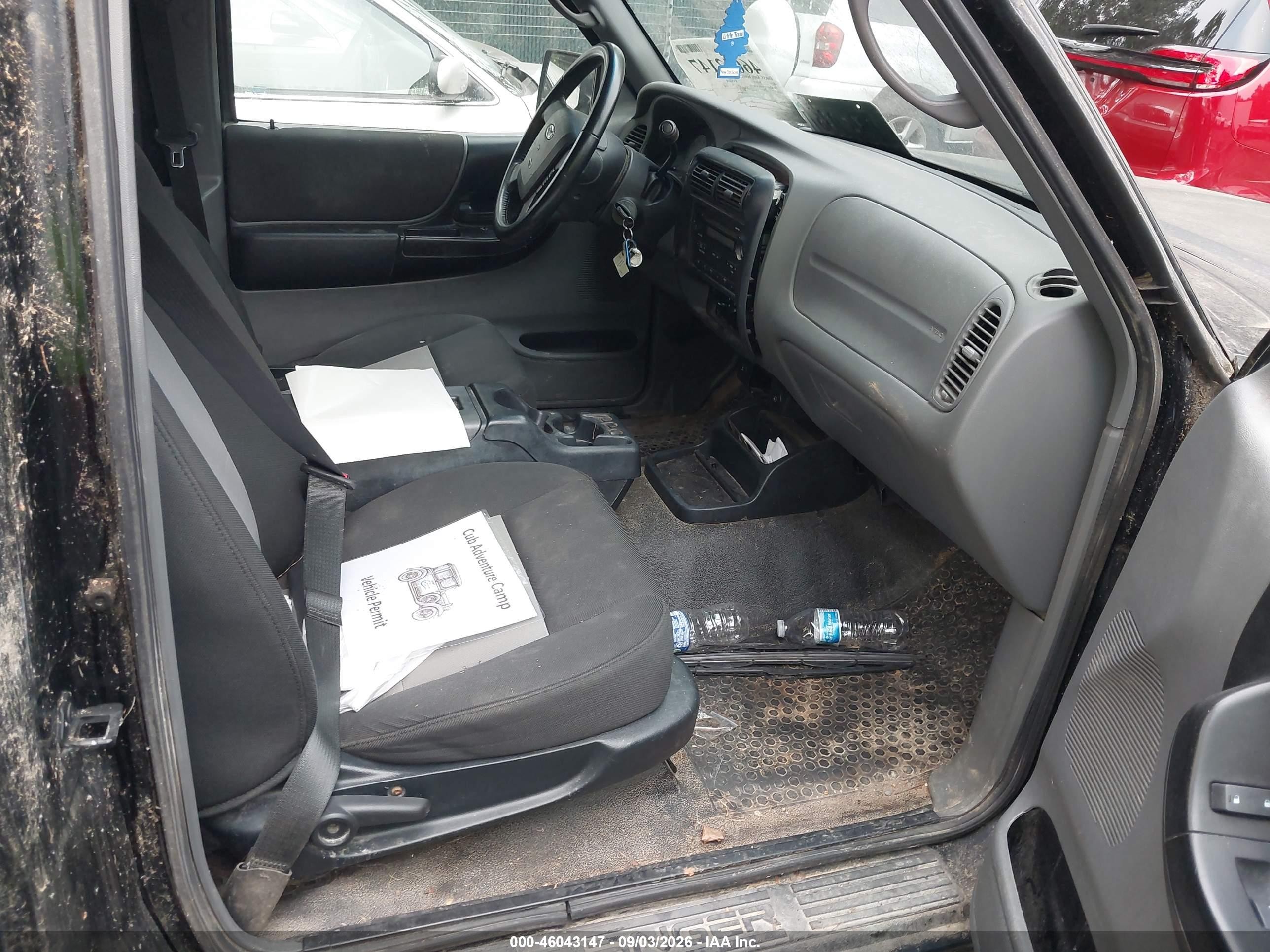 2010 Ford Ranger Sport/xl/xlt Black vin: 1FTKR1EEXAPA70199