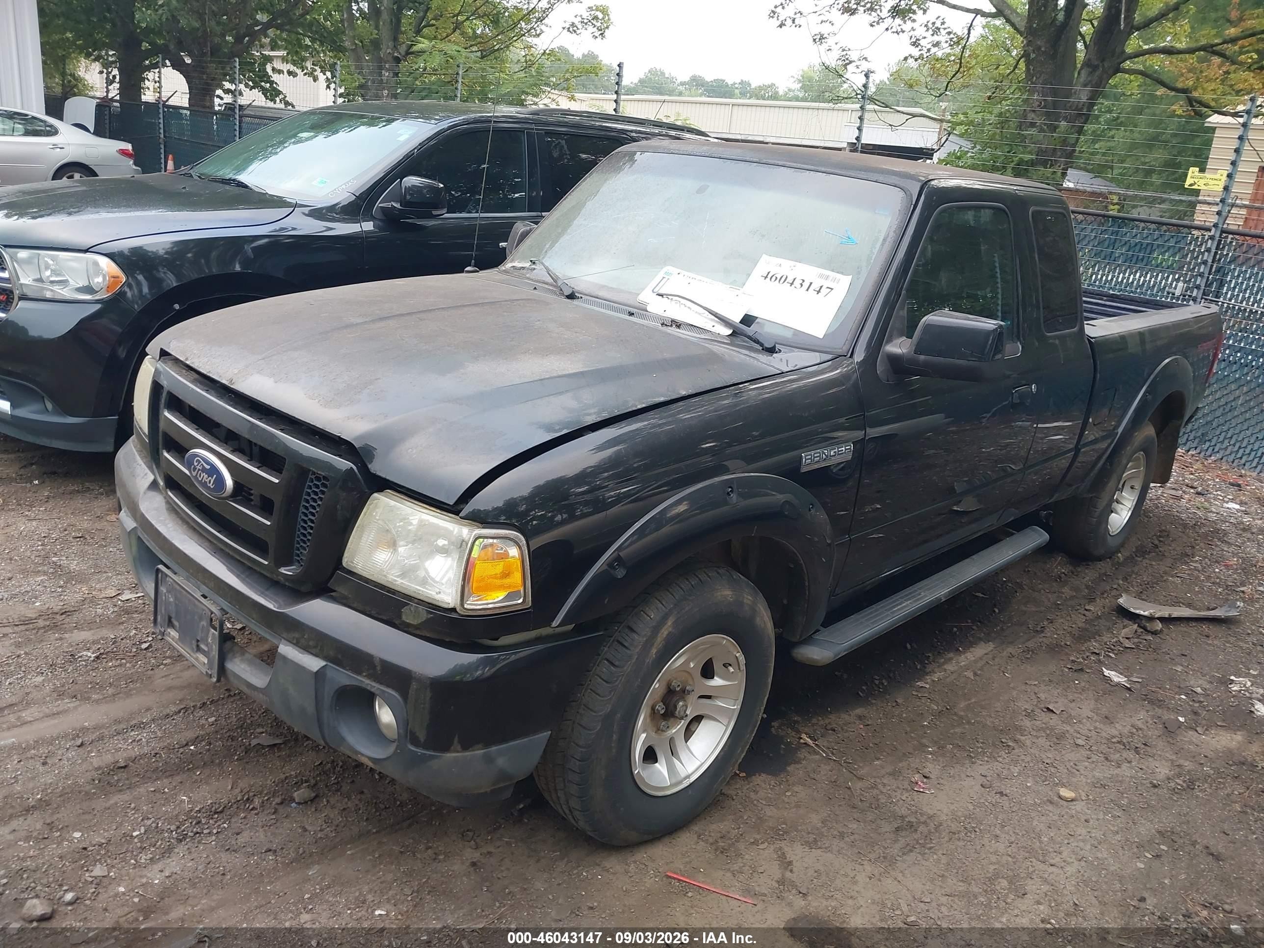 2010 Ford Ranger Sport/xl/xlt Black vin: 1FTKR1EEXAPA70199