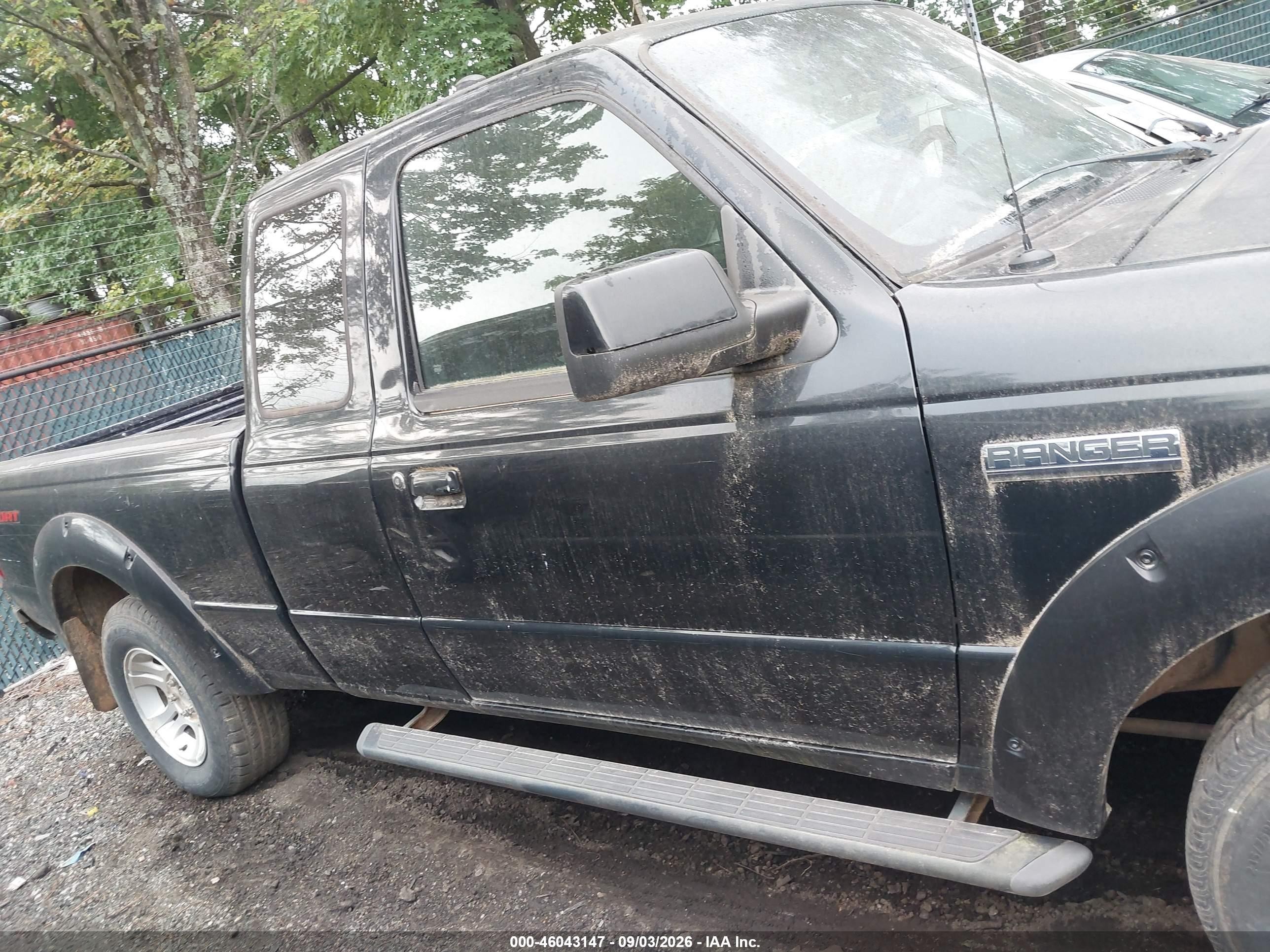 2010 Ford Ranger Sport/xl/xlt Black vin: 1FTKR1EEXAPA70199
