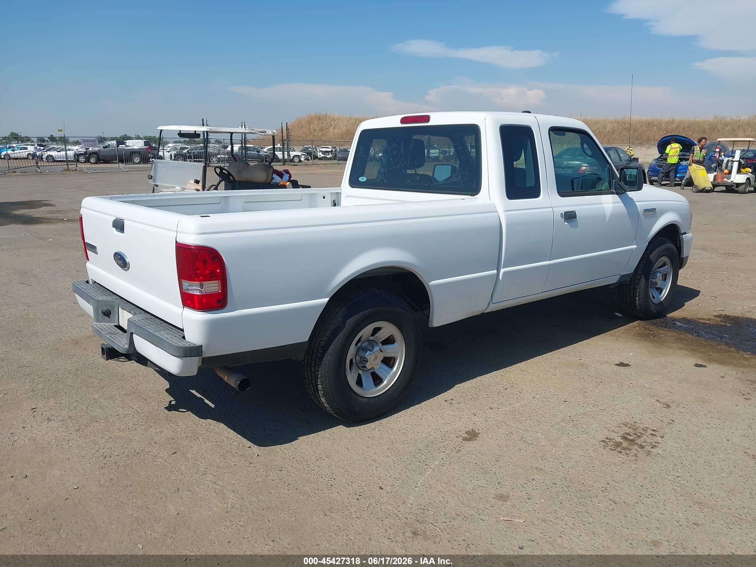 2011 Ford Ranger Sport/xlt White vin: 1FTKR4EE0BPA20723