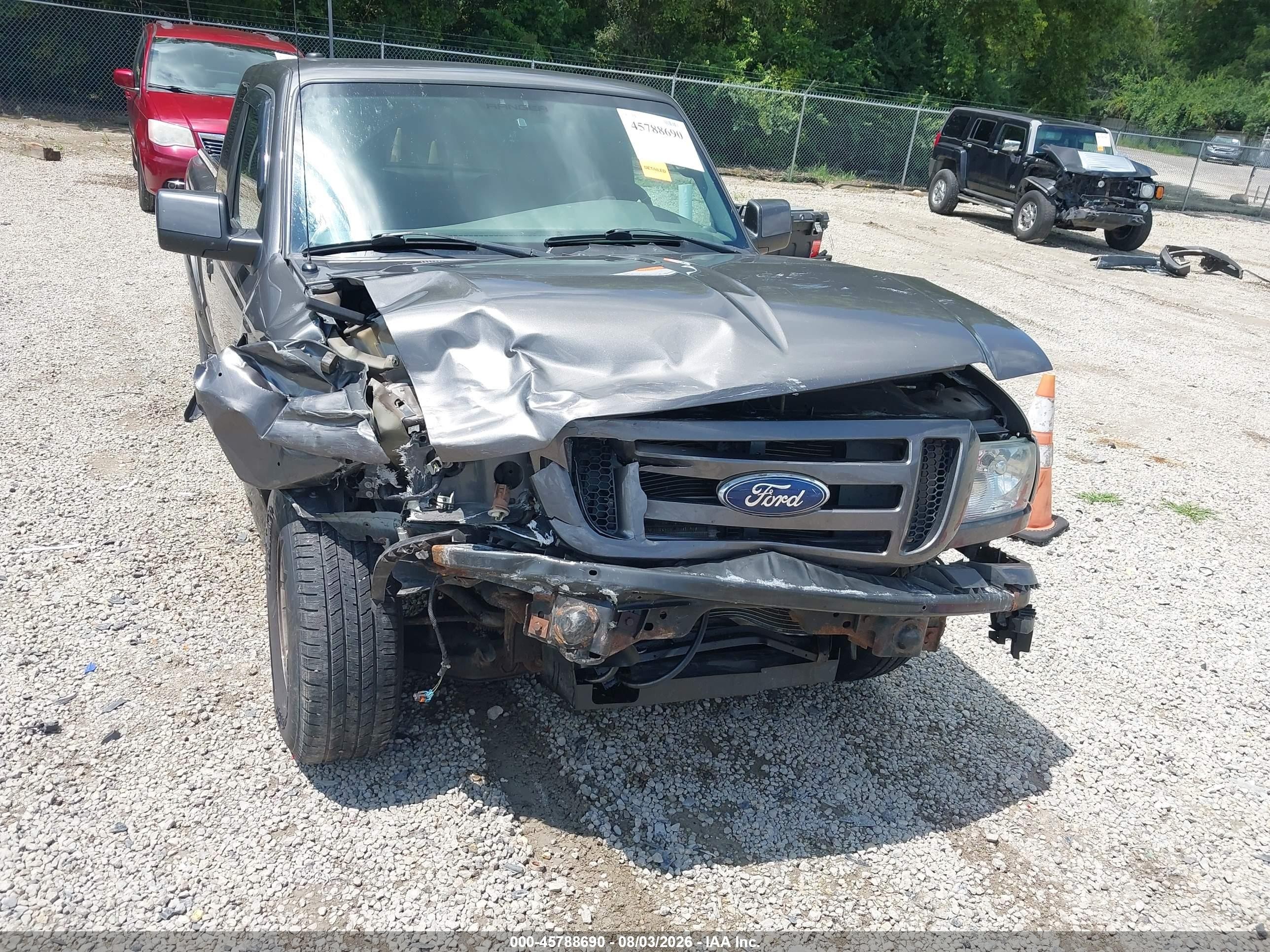 2011 Ford Ranger Sport Gray vin: 1FTKR4EE0BPA45945