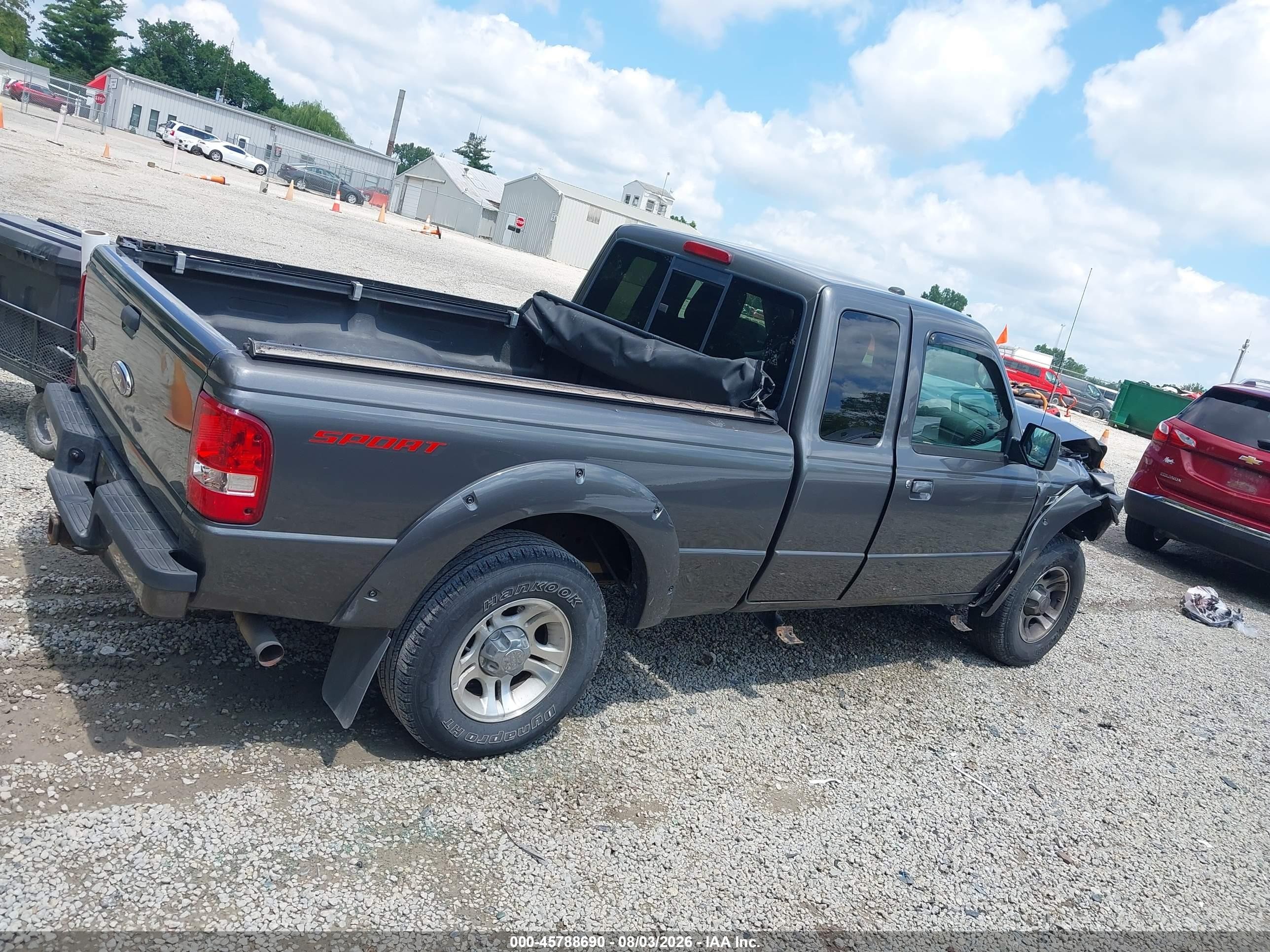 2011 Ford Ranger Sport Gray vin: 1FTKR4EE0BPA45945