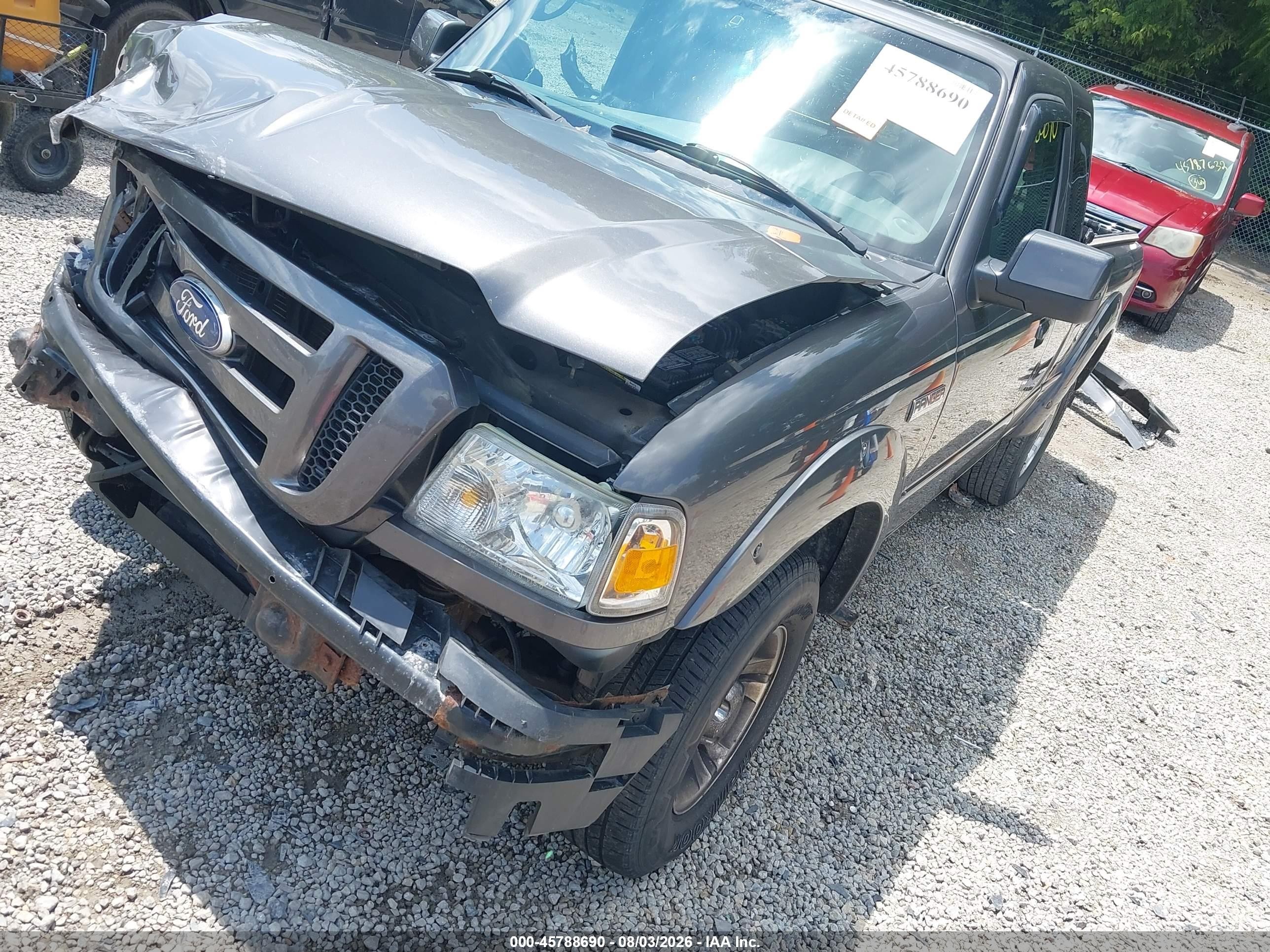2011 Ford Ranger Sport Gray vin: 1FTKR4EE0BPA45945