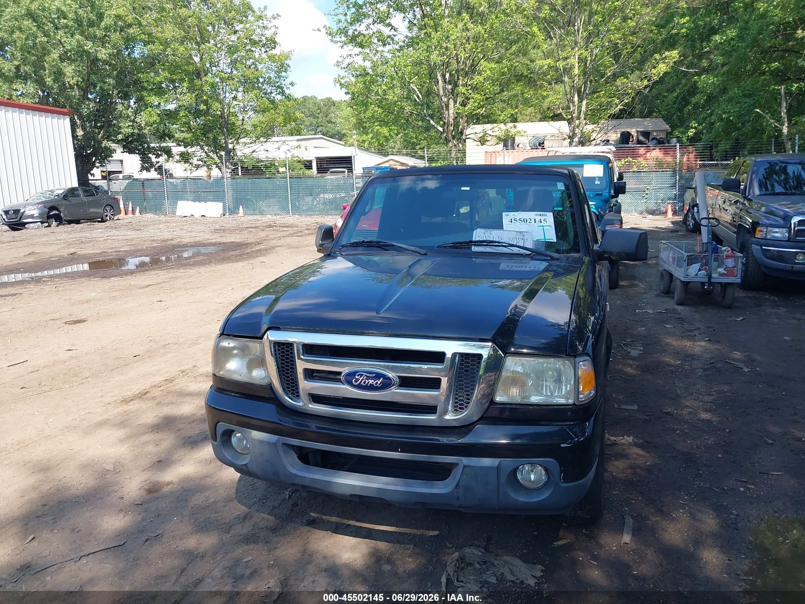 2011 Ford Ranger Xlt Black vin: 1FTKR4EE1BPA34582