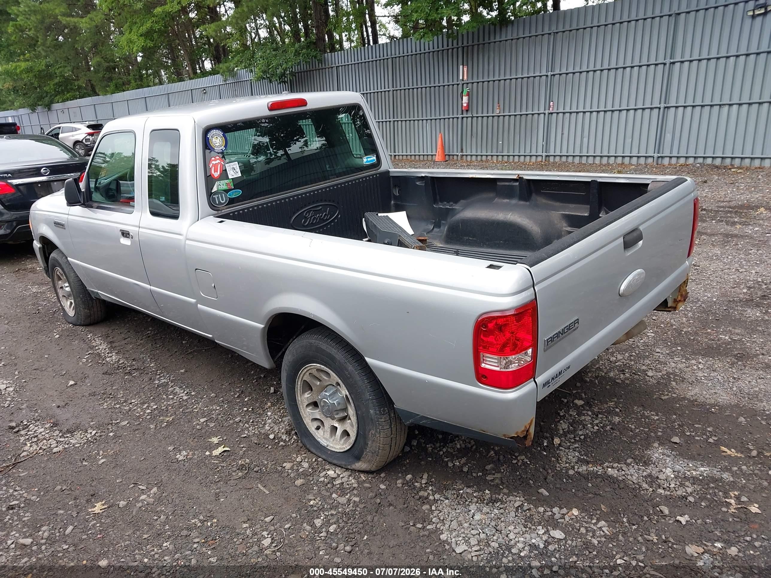 2011 Ford Ranger Sport/xlt Silver vin: 1FTKR4EE1BPA90750