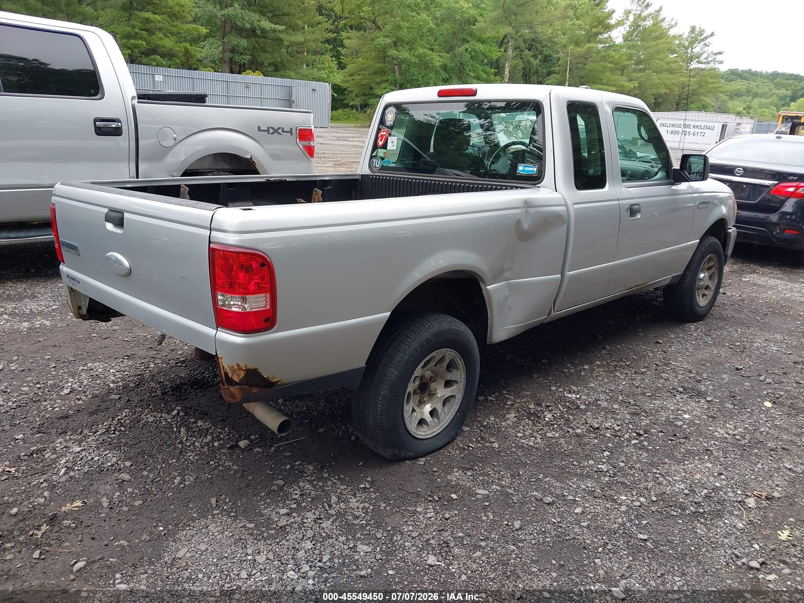 2011 Ford Ranger Sport/xlt Silver vin: 1FTKR4EE1BPA90750