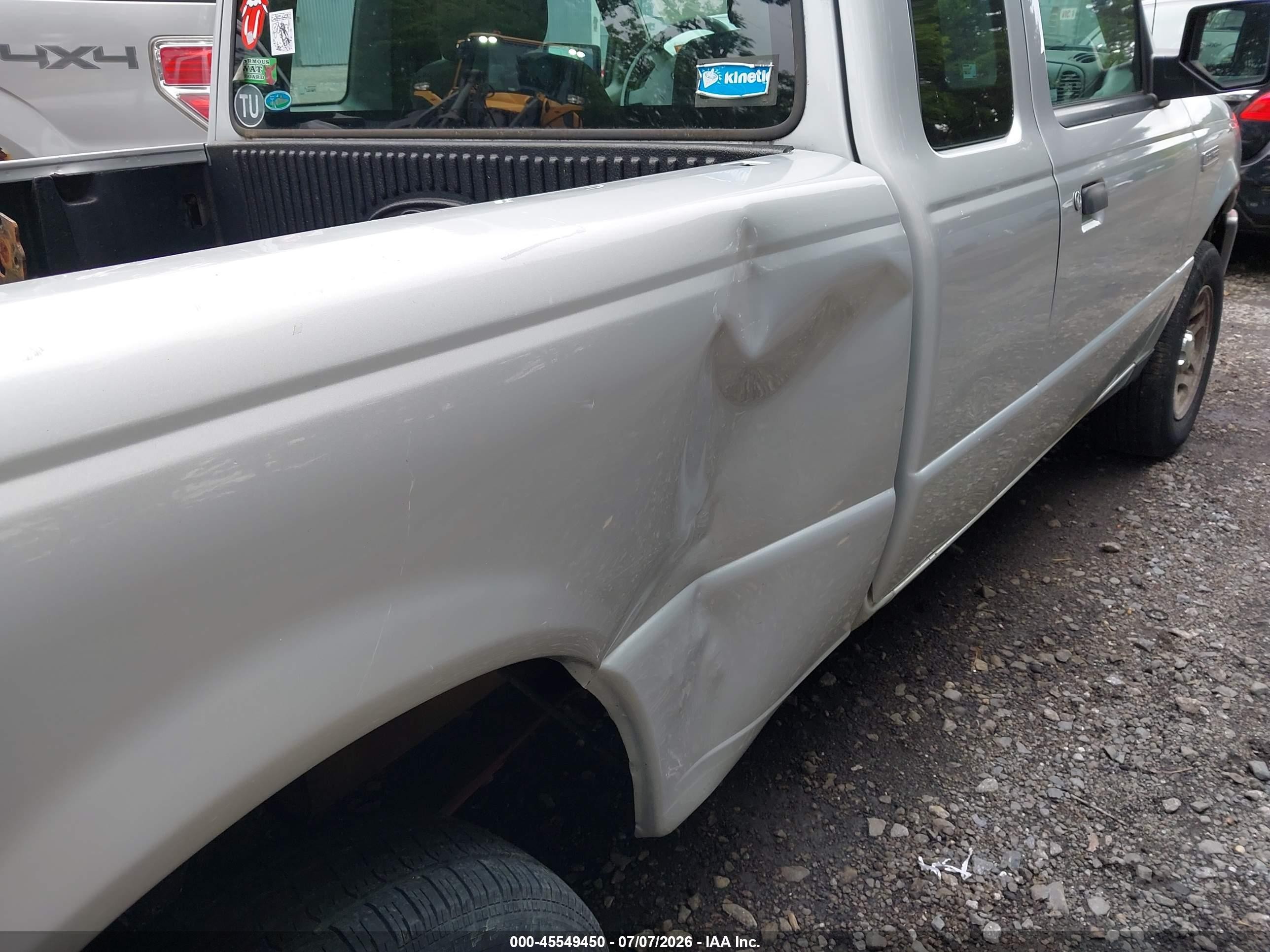 2011 Ford Ranger Sport/xlt Silver vin: 1FTKR4EE1BPA90750