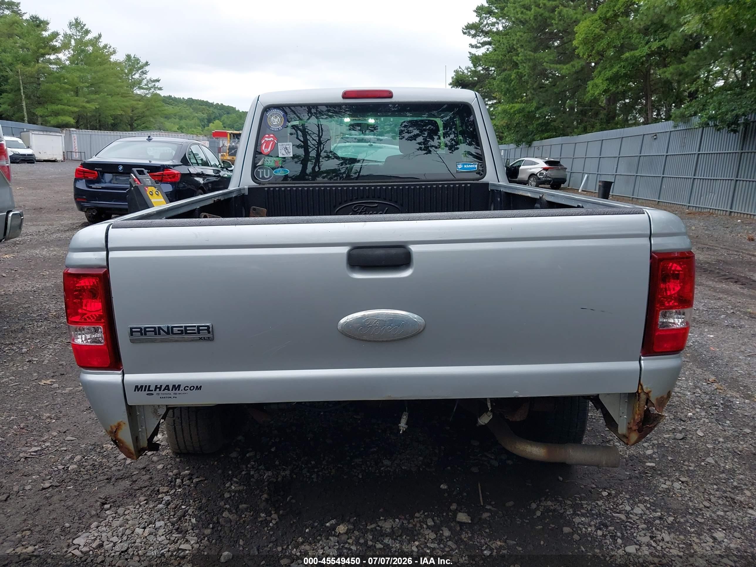 2011 Ford Ranger Sport/xlt Silver vin: 1FTKR4EE1BPA90750