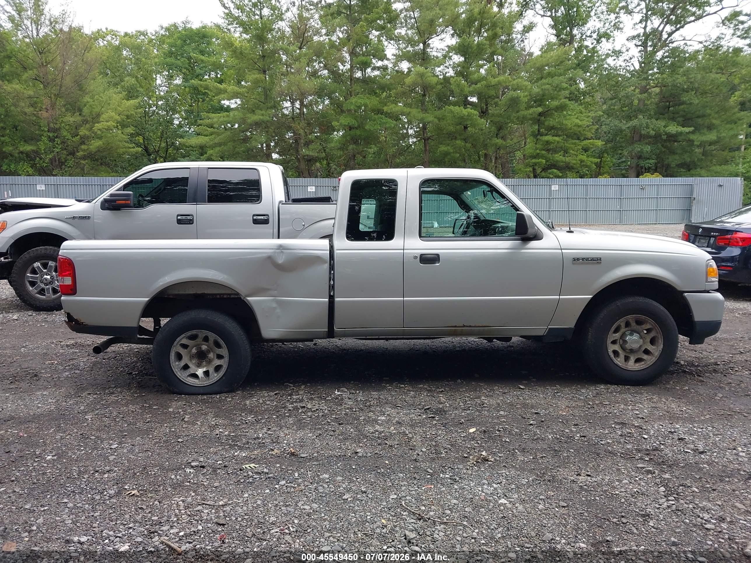 2011 Ford Ranger Sport/xlt Silver vin: 1FTKR4EE1BPA90750