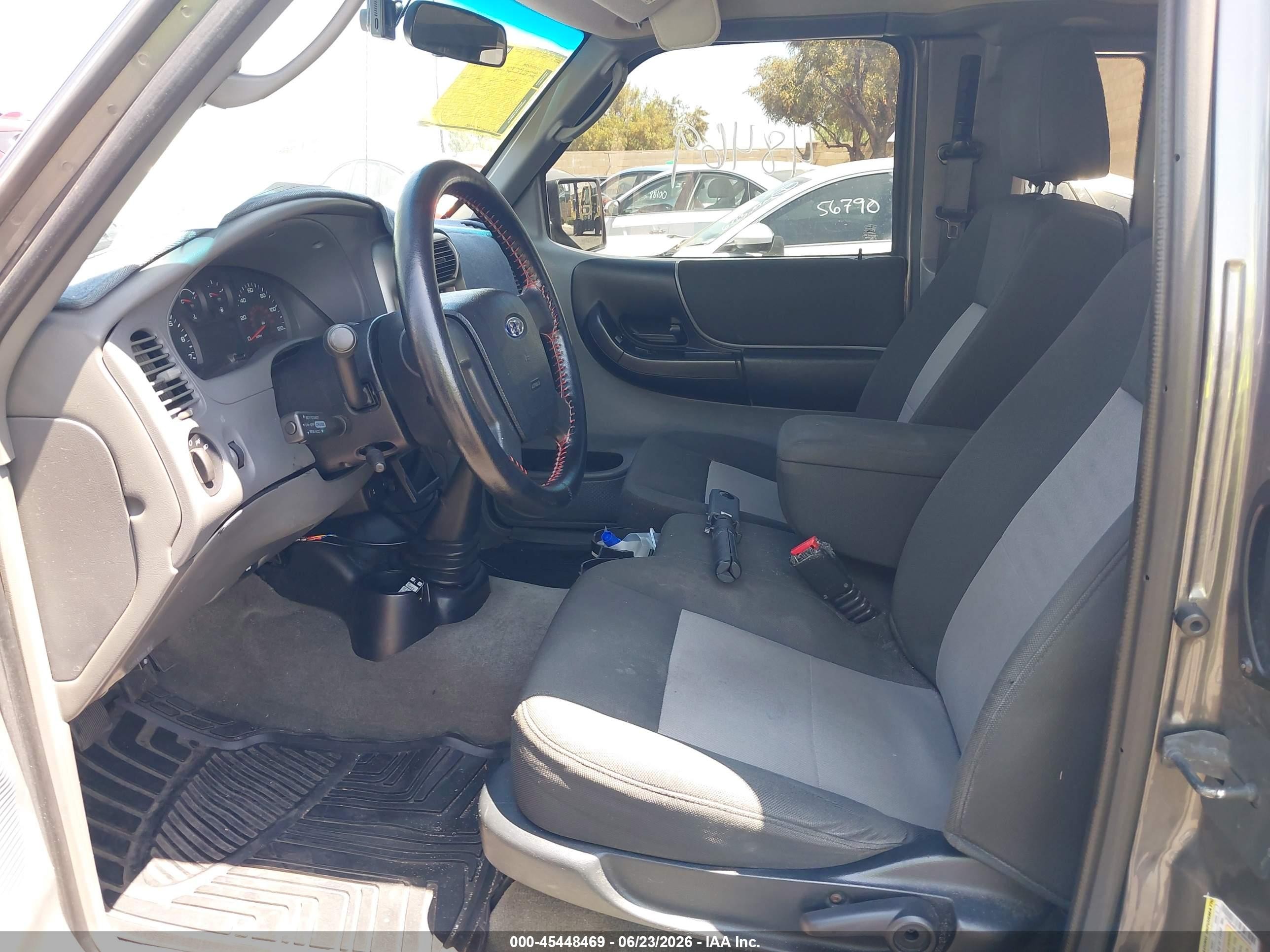 2011 Ford Ranger Sport/xlt Gray vin: 1FTKR4EE1BPA98038