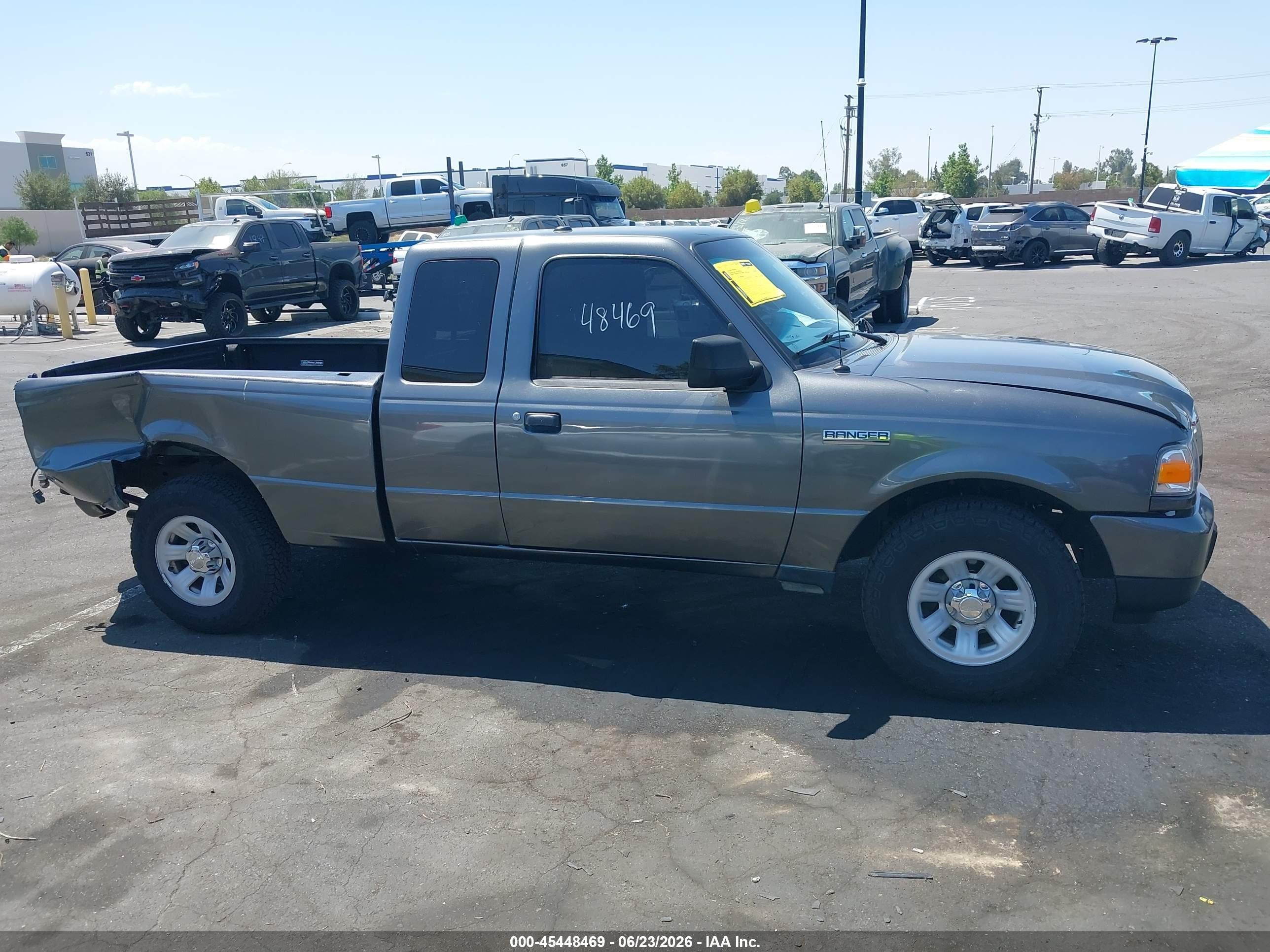 2011 Ford Ranger Sport/xlt Gray vin: 1FTKR4EE1BPA98038