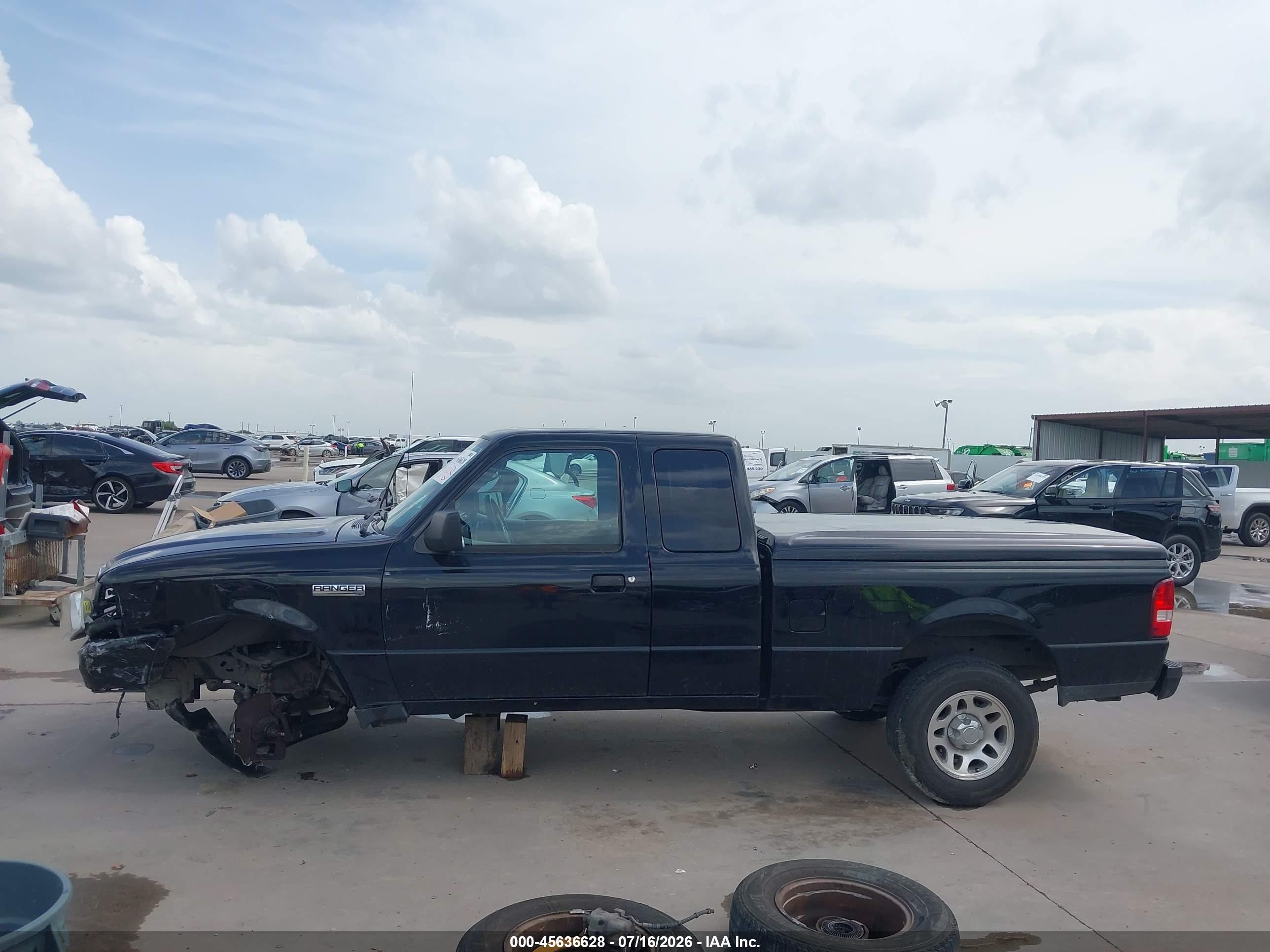 2011 Ford Ranger Xlt Black vin: 1FTKR4EE1BPB04906