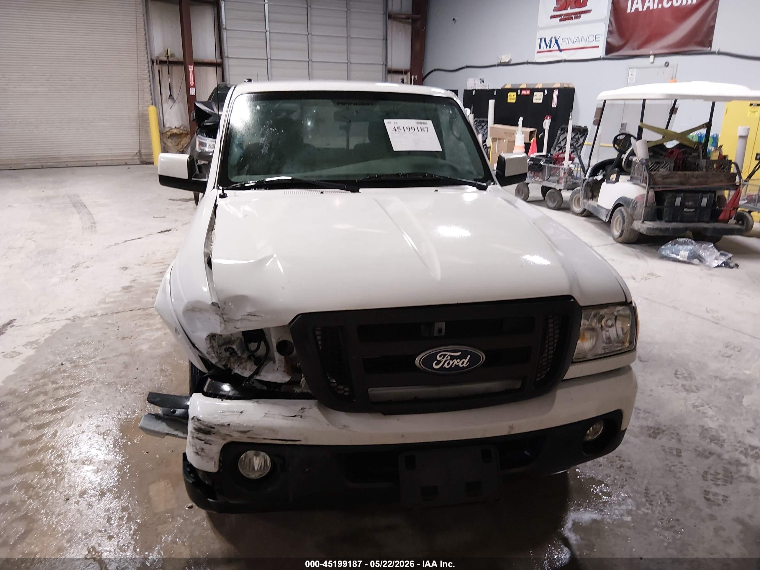 2010 Ford Ranger Sport/xlt White vin: 1FTKR4EE2APA19488