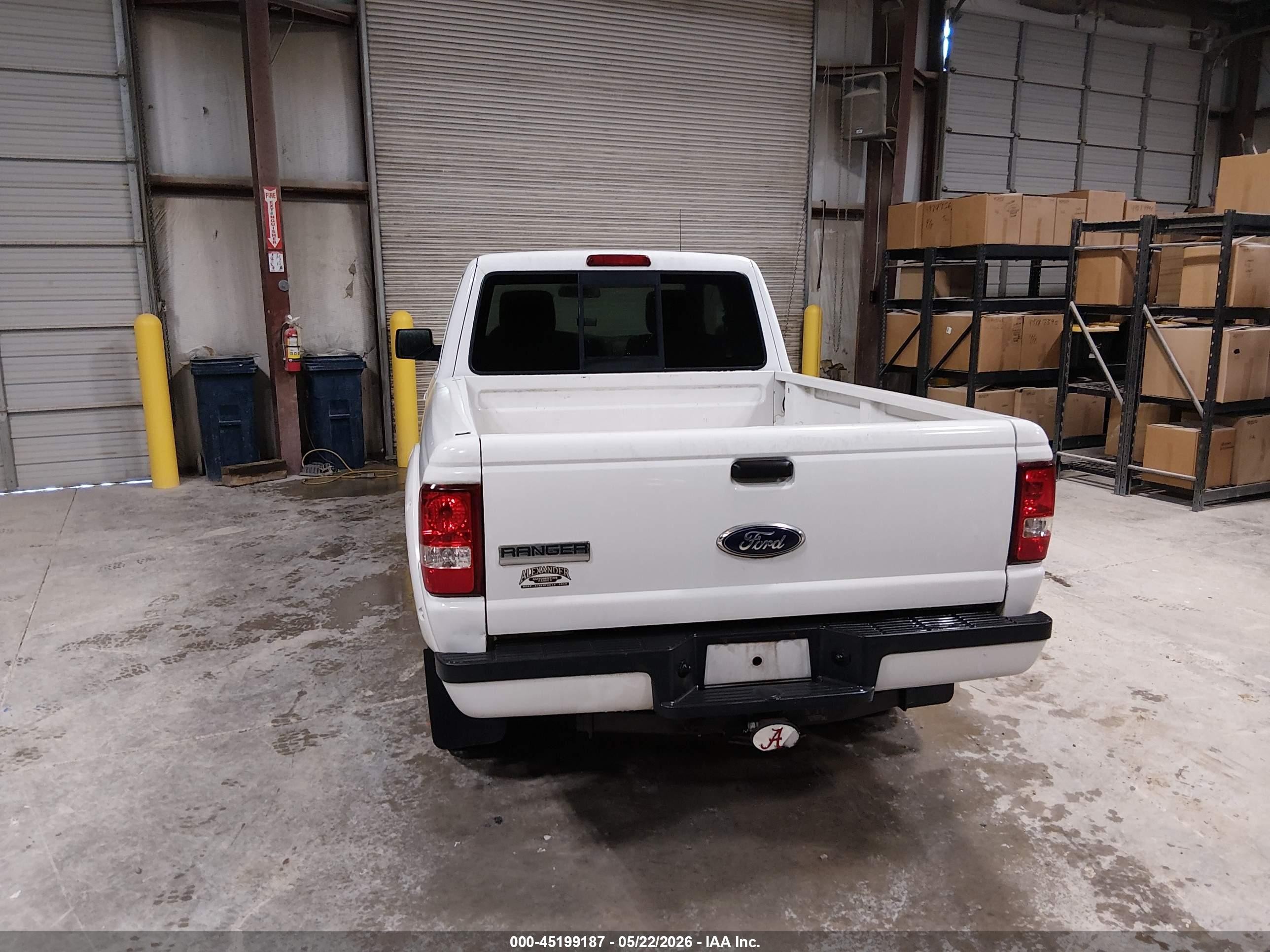 2010 Ford Ranger Sport/xlt White vin: 1FTKR4EE2APA19488