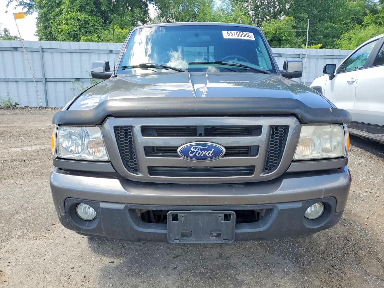 2011 Ford Ranger Super Cab Gray vin: 1FTKR4EE2BPA06290