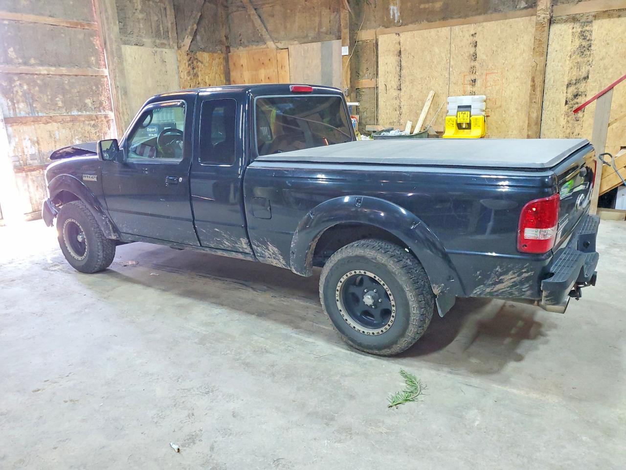 2011 Ford Ranger Super Cab Black vin: 1FTKR4EE2BPA22859