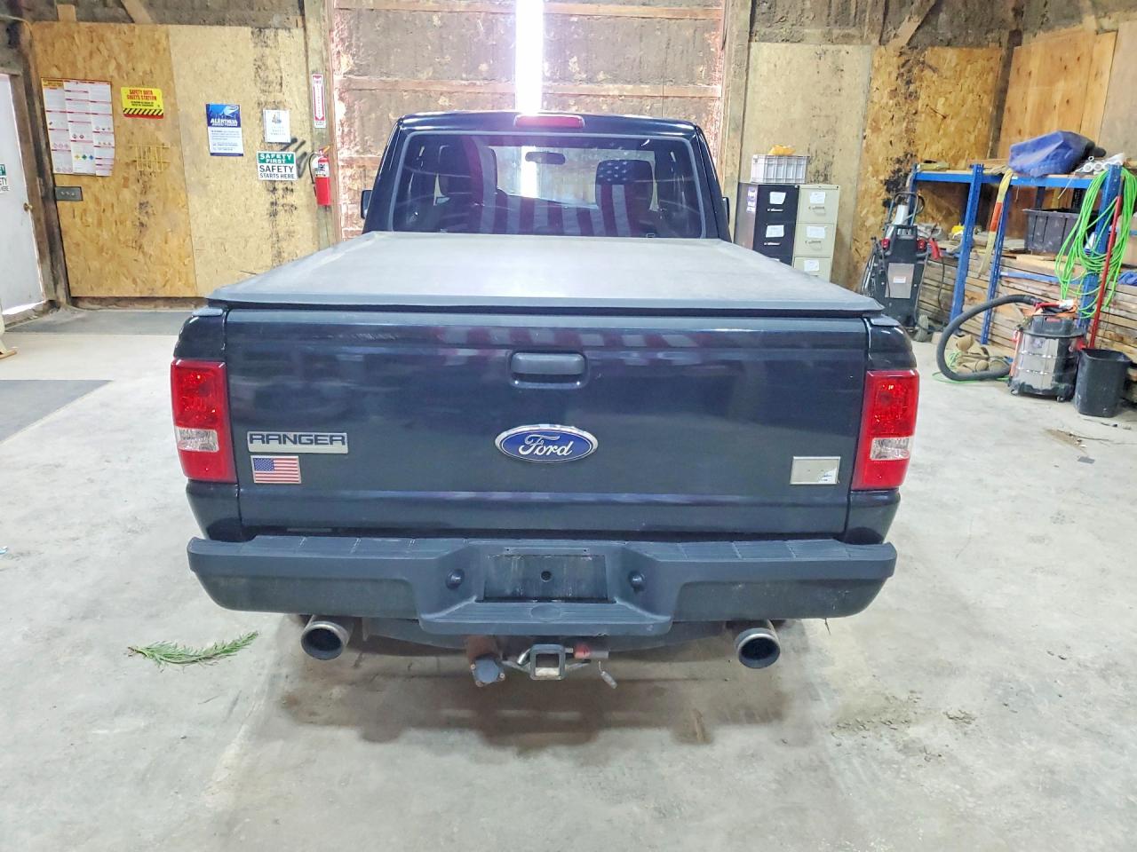 2011 Ford Ranger Super Cab Black vin: 1FTKR4EE2BPA22859