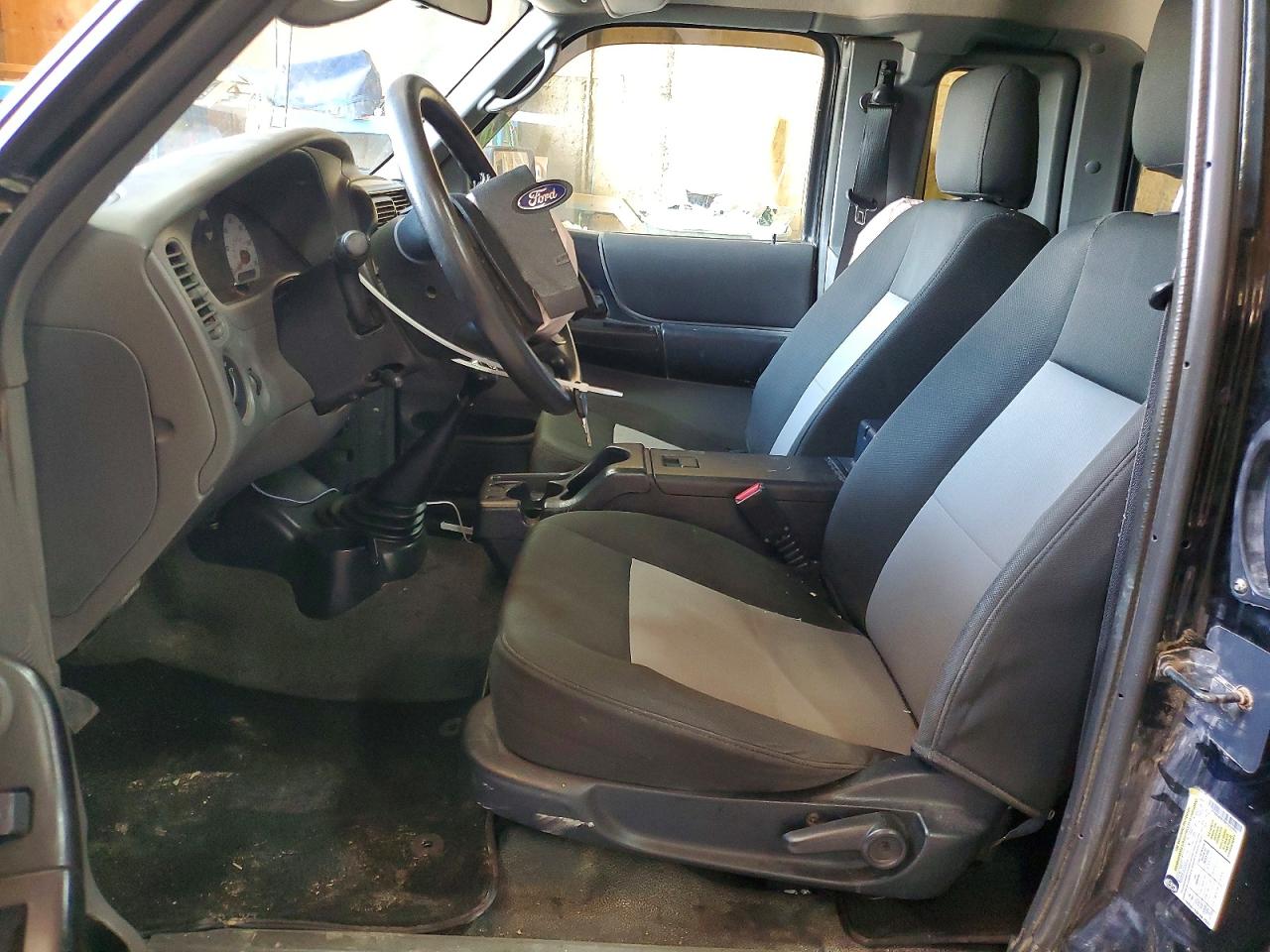 2011 Ford Ranger Super Cab Black vin: 1FTKR4EE2BPA22859