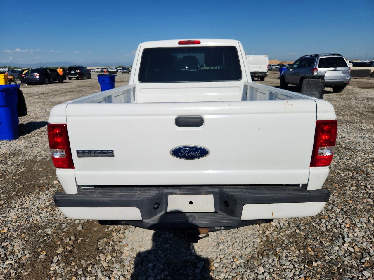 2011 Ford Ranger Super Cab Белый vin: 1FTKR4EE2BPA30590