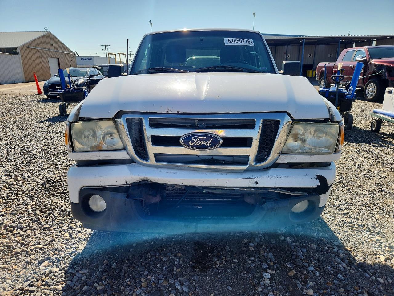 2011 Ford Ranger Super Cab Белый vin: 1FTKR4EE2BPA30590