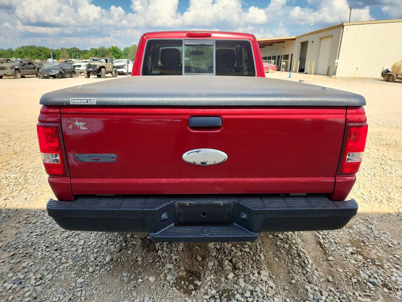 2010 Ford Ranger Super Cab Red vin: 1FTKR4EE3APA05759