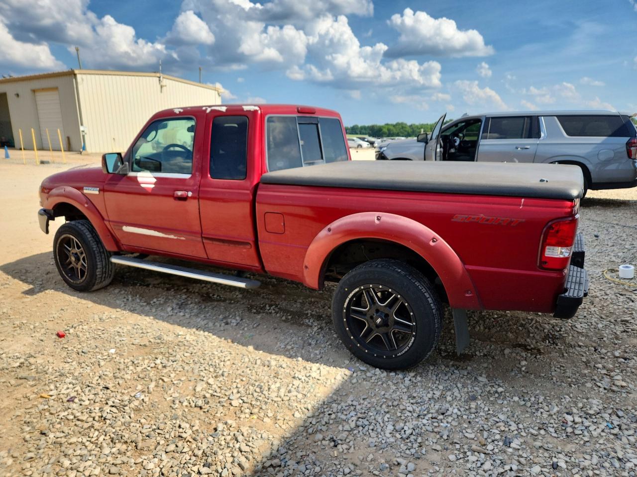 2010 Ford Ranger Super Cab Red vin: 1FTKR4EE3APA05759