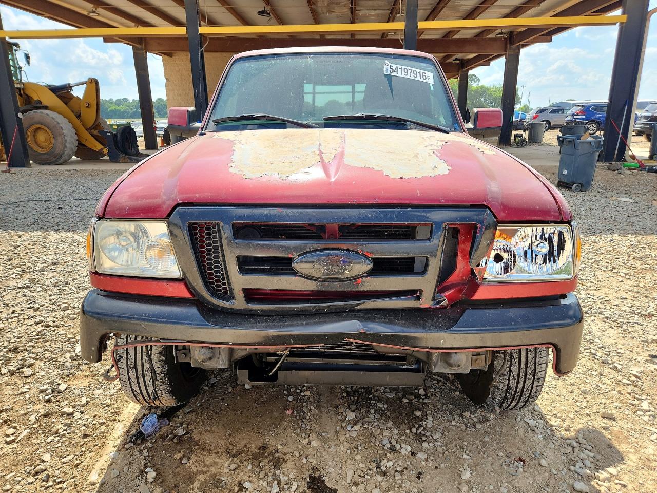 2010 Ford Ranger Super Cab Red vin: 1FTKR4EE3APA05759